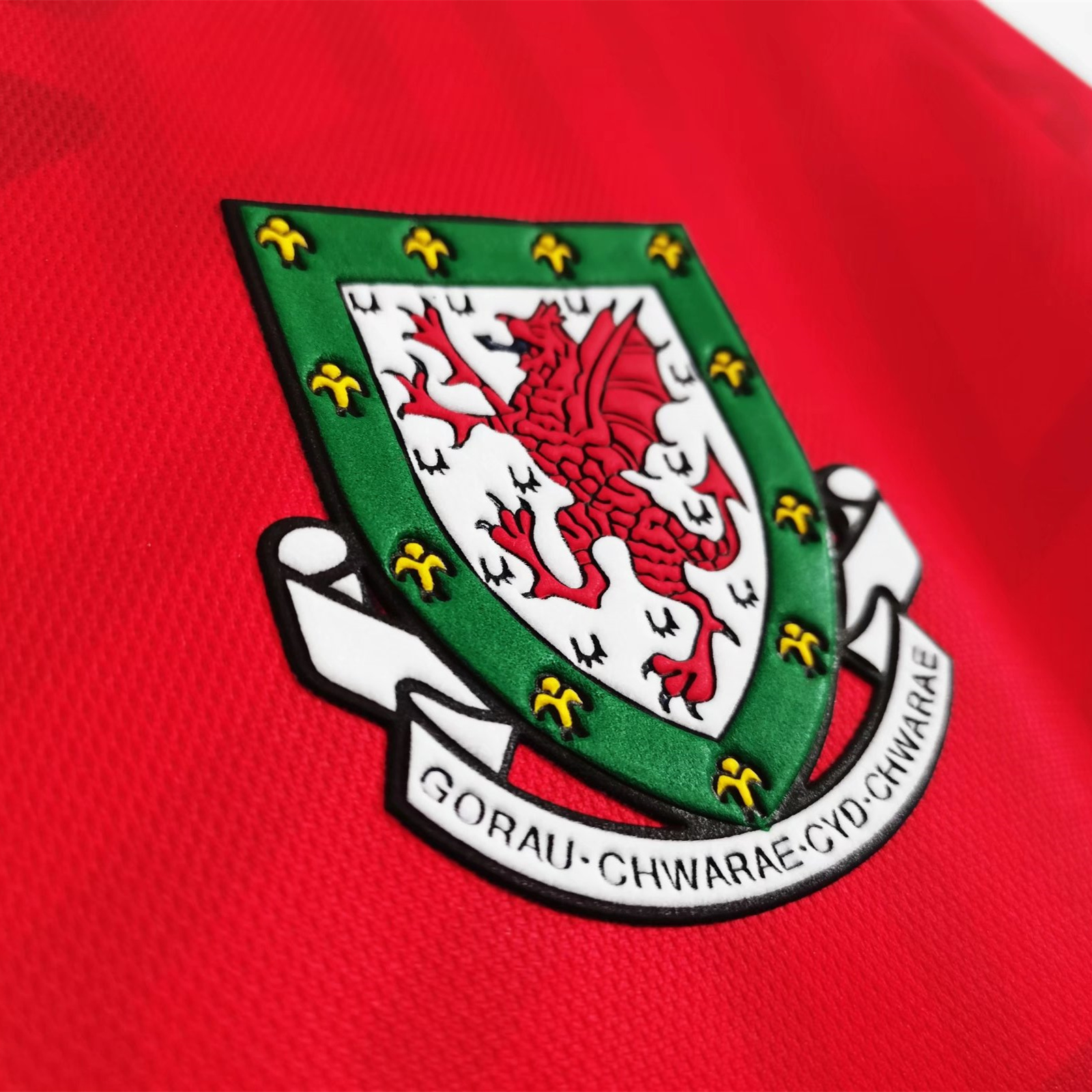 SIUjerseys-Retro Wales 1992 Home Stadium Jersey