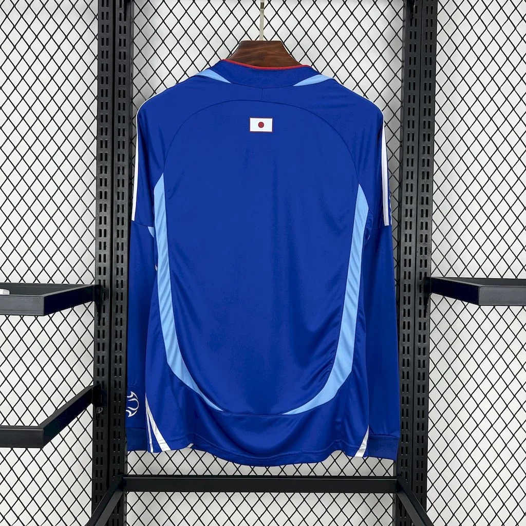 SIUjerseys-Retro Japan 2006 Home Long Sleeves Jersey