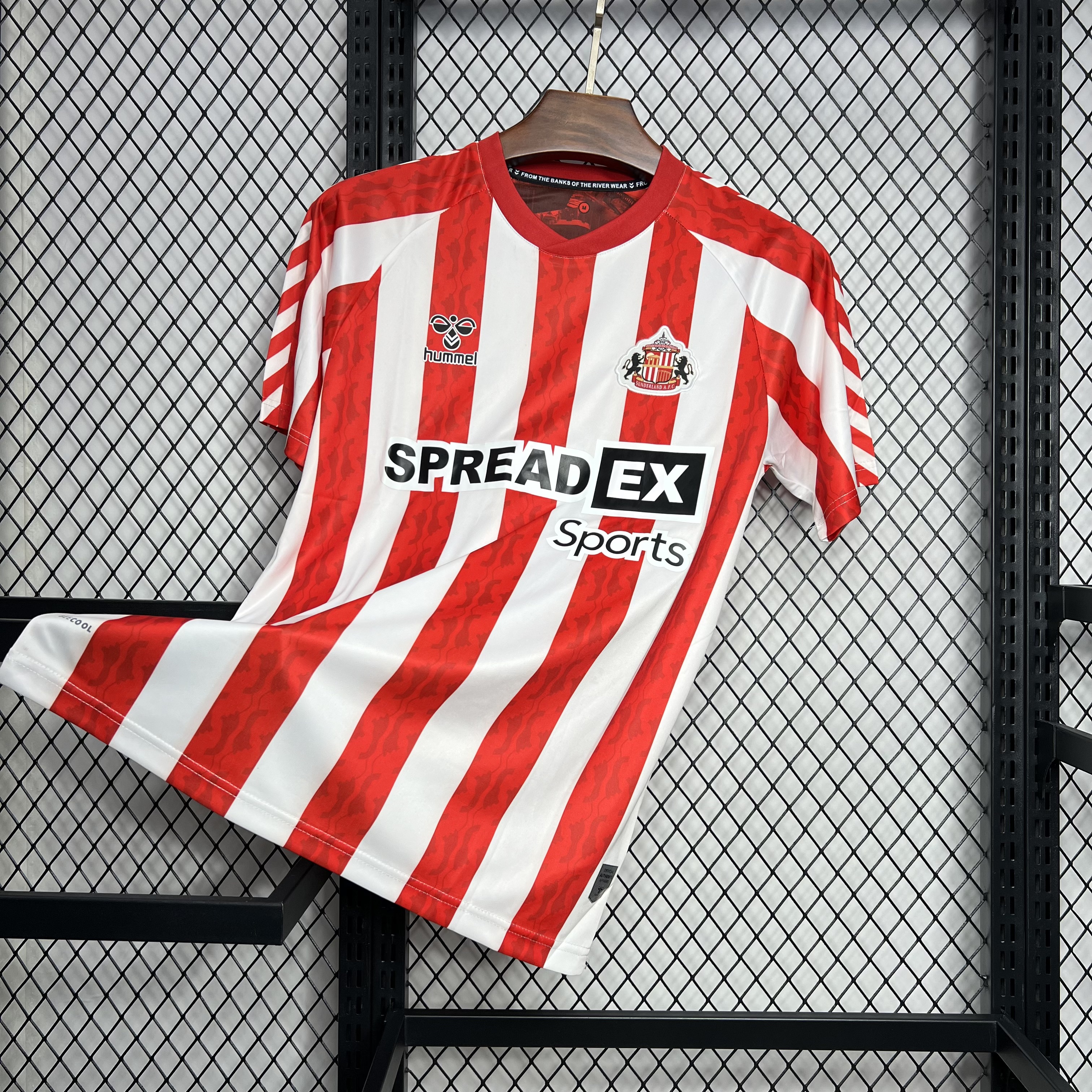 unitedfutballjersey-Sunderland 24-25 Home Stadium Jersey - Fans Version