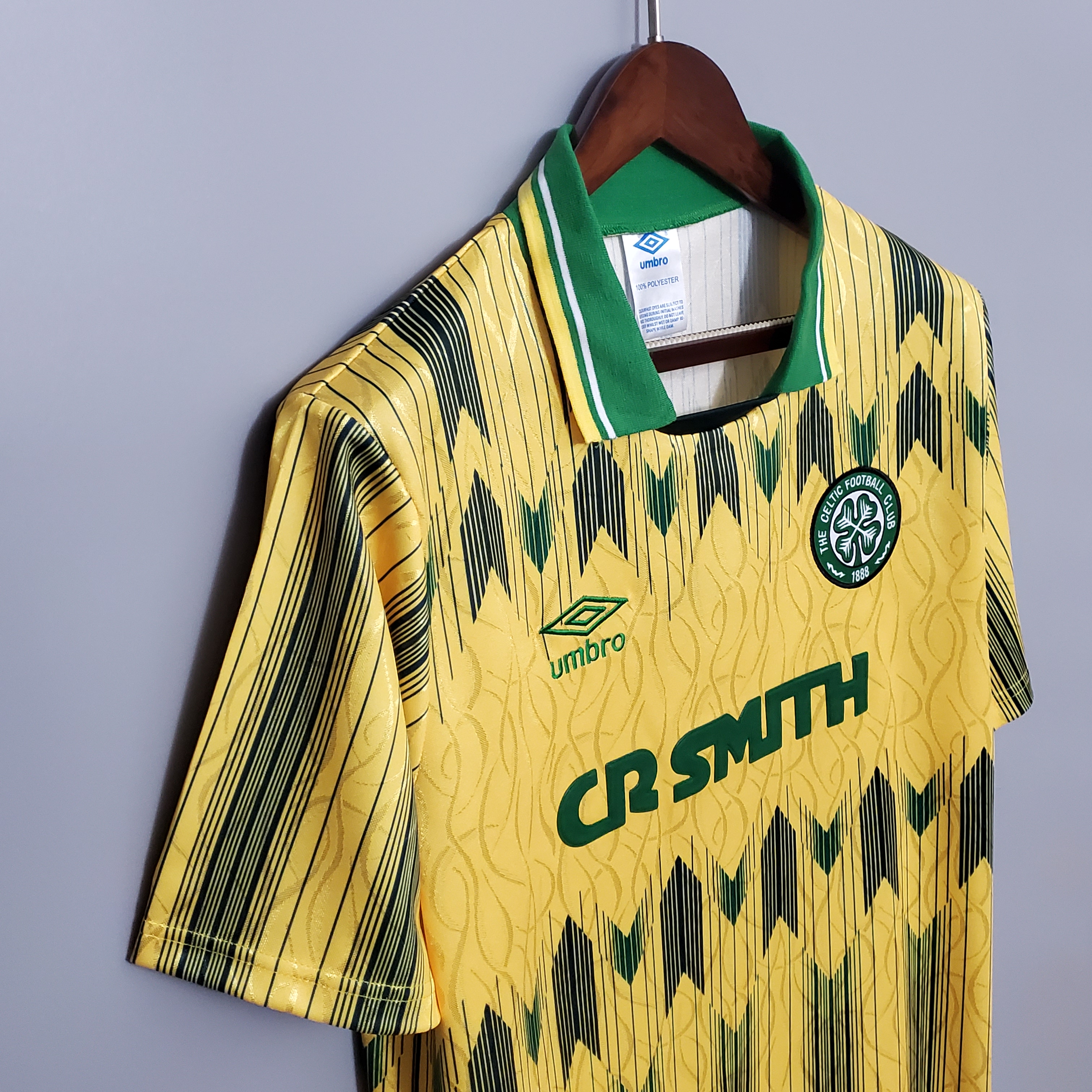 SIUjerseys-Retro Celtic 1988-91 Away Stadium Jersey