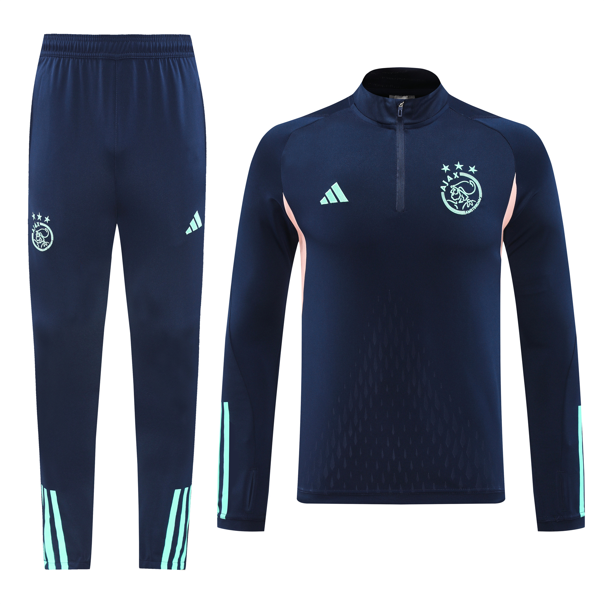 SIUjerseys-Ajax 24-25 Long Sleeve Training Set - Royal Blue