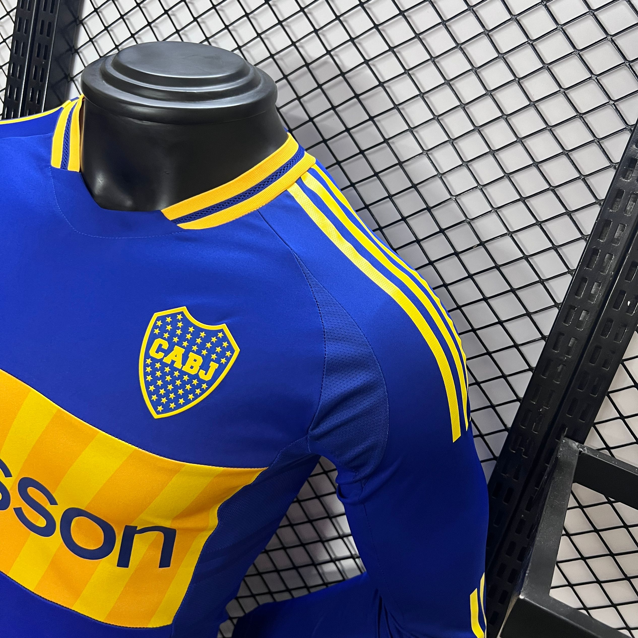 SIUjerseys-Boca Juniors 24-25 Home Long Sleeve Jersey - Player Version