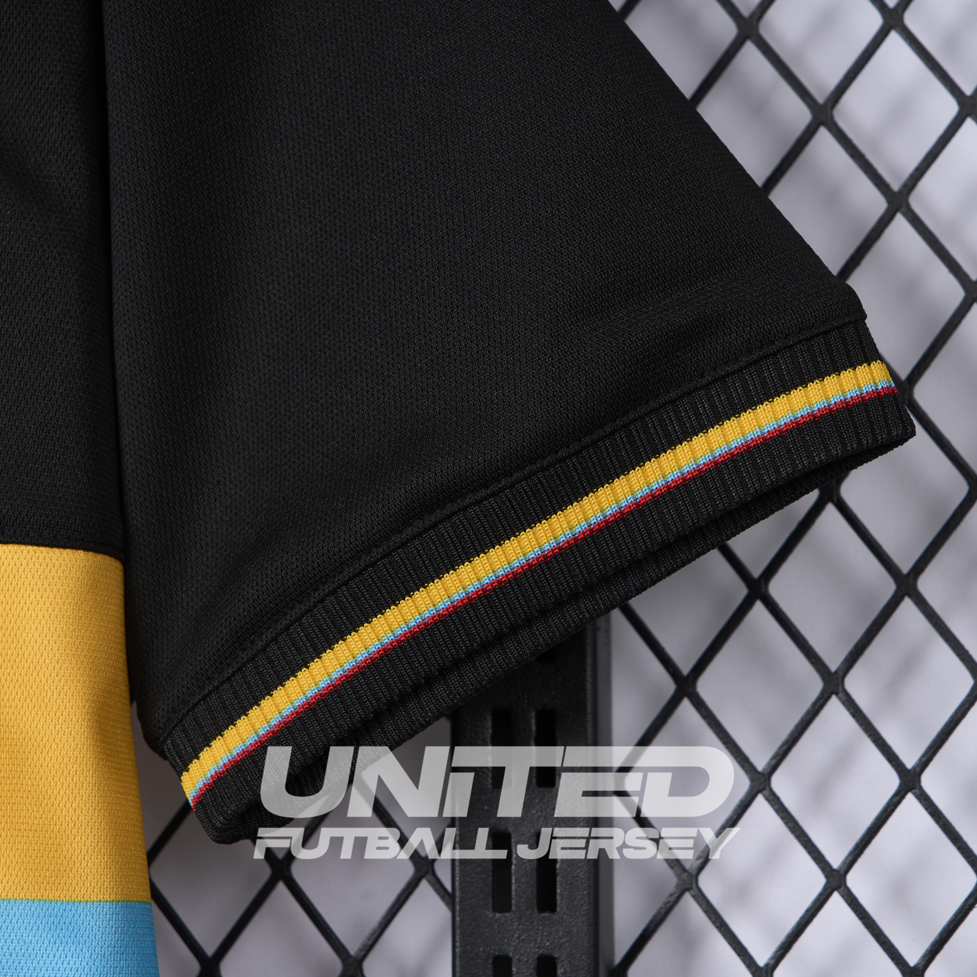 unitedfutballjersey-Colombia 2024 100th Anniversary Black Jersey - Fans Version