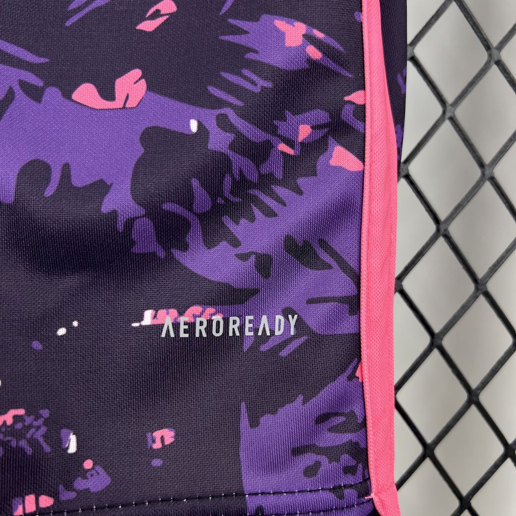 unitedfutballjersey-Real Madrid 24-25 Pink & Purple & Black Special Edition Jersey