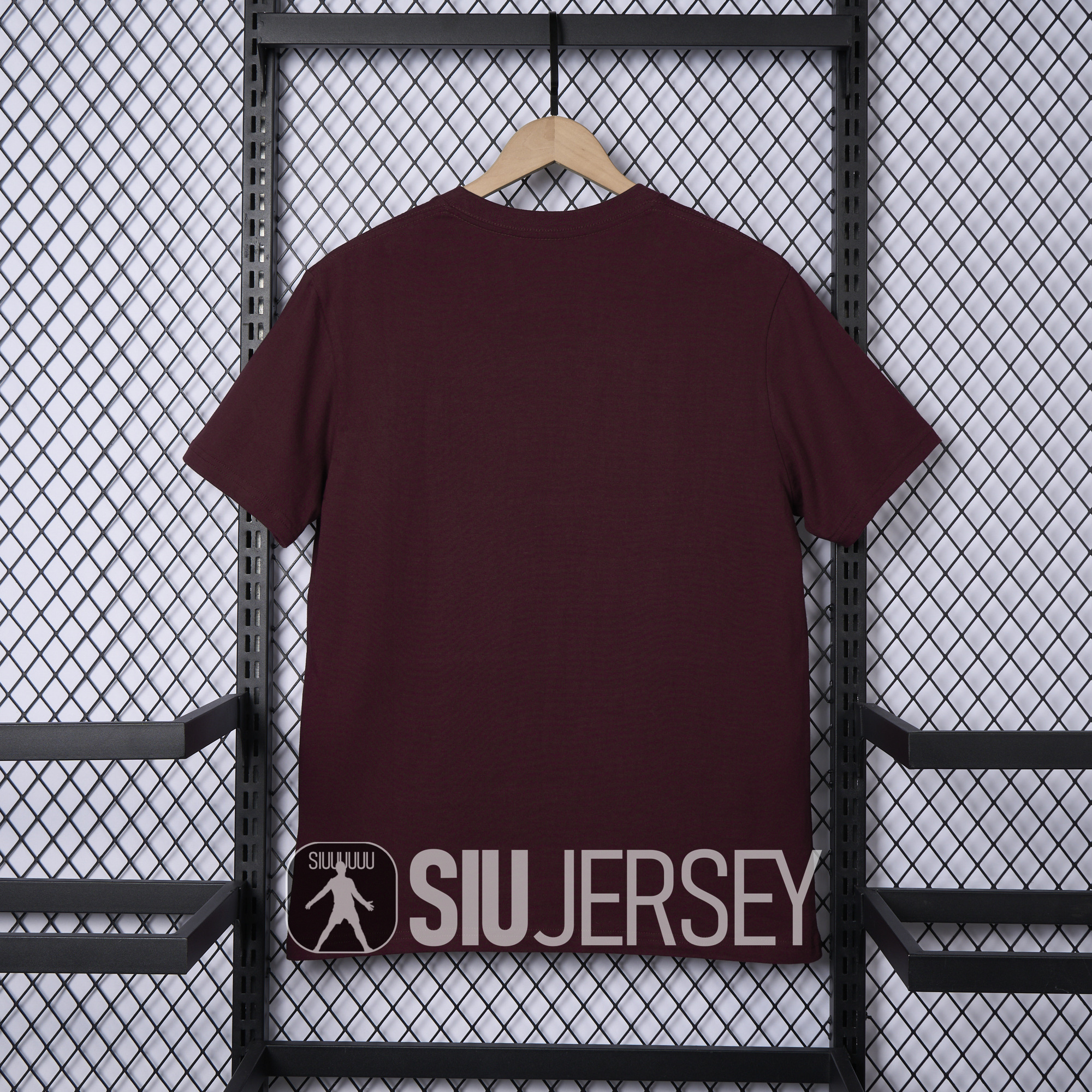 SIUjerseys-Barcelona 24-25 Red Big LOGO T-Shirt