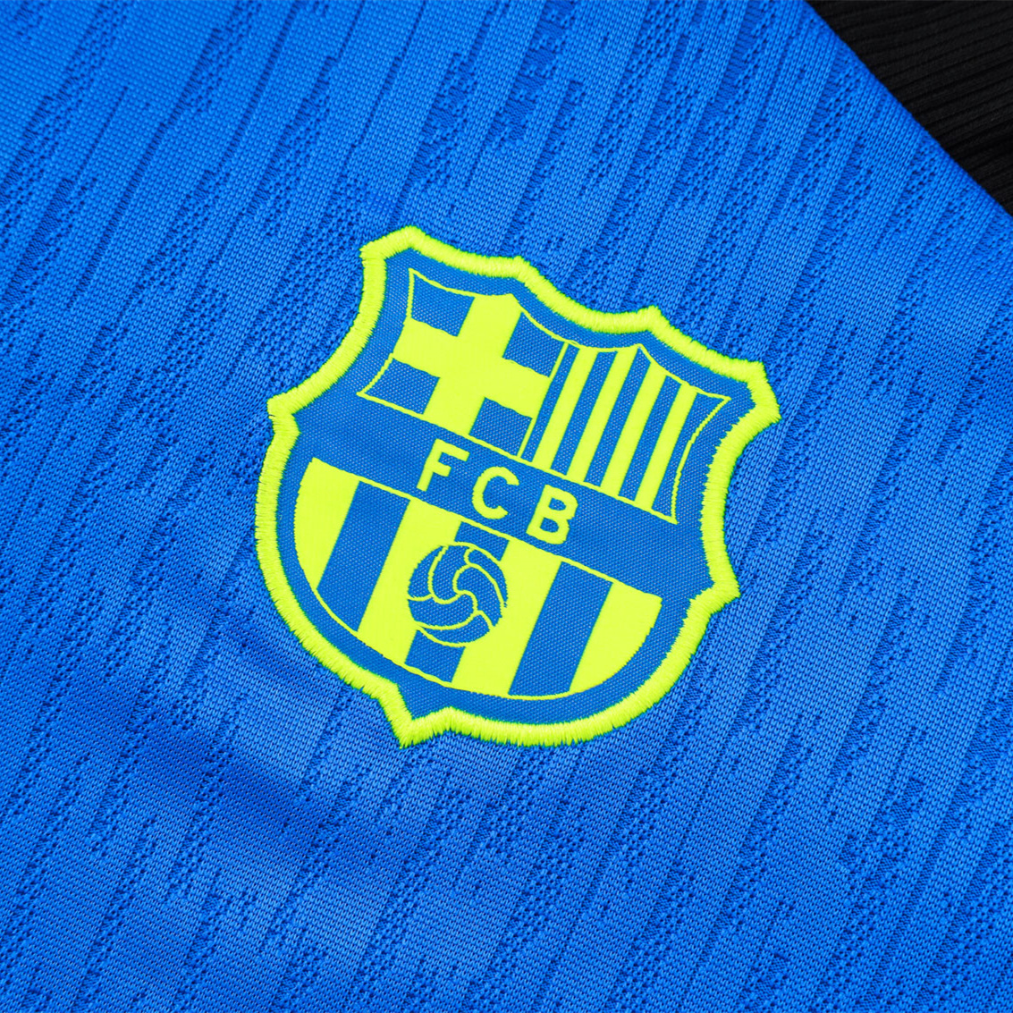 SIUjerseys-Barcelona 24-25 Long Sleeve Training Set - Player Version - Blue Top and Black Pants