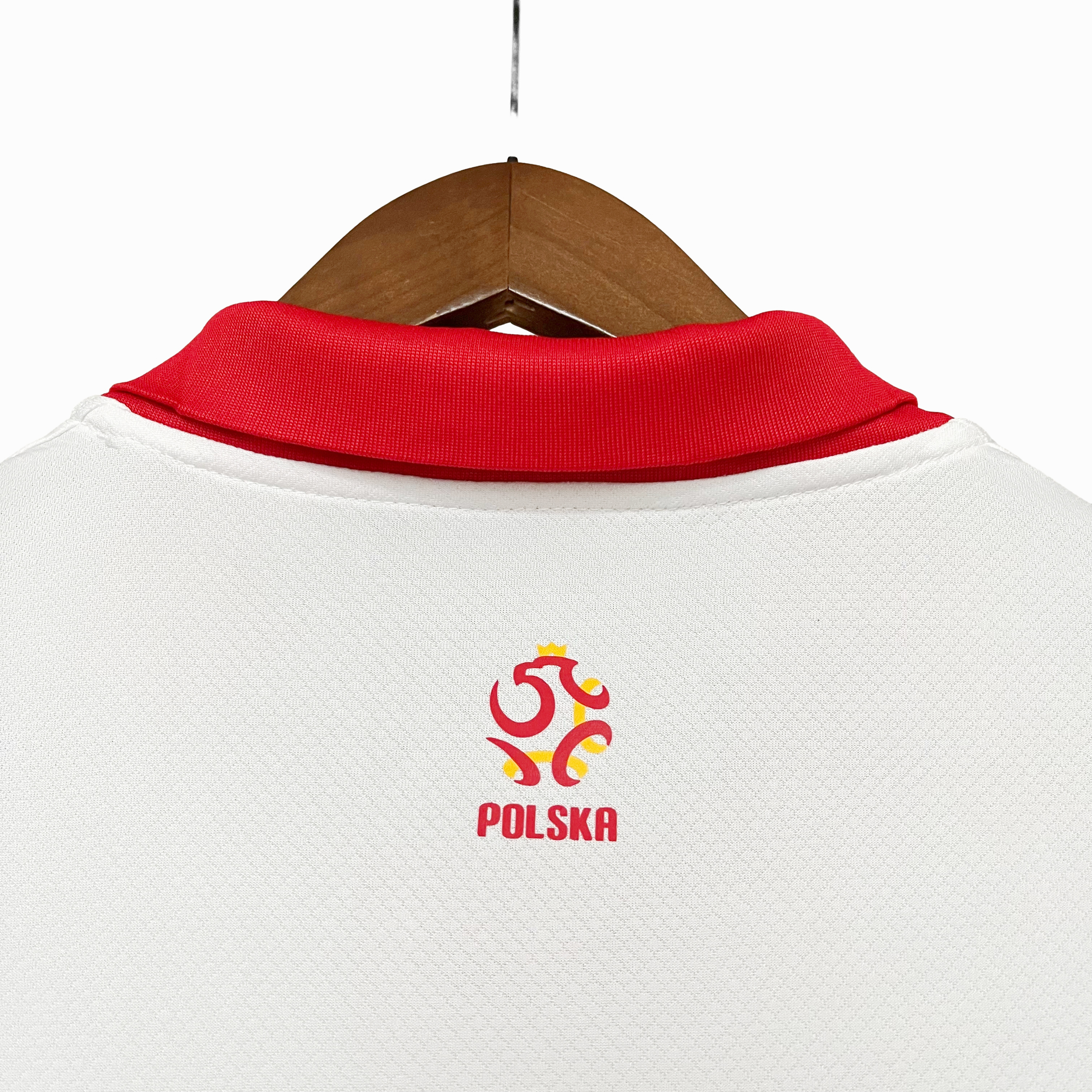 unitedfutballjersey-Poland 2024 Home Stadium Jersey - Fans Version
