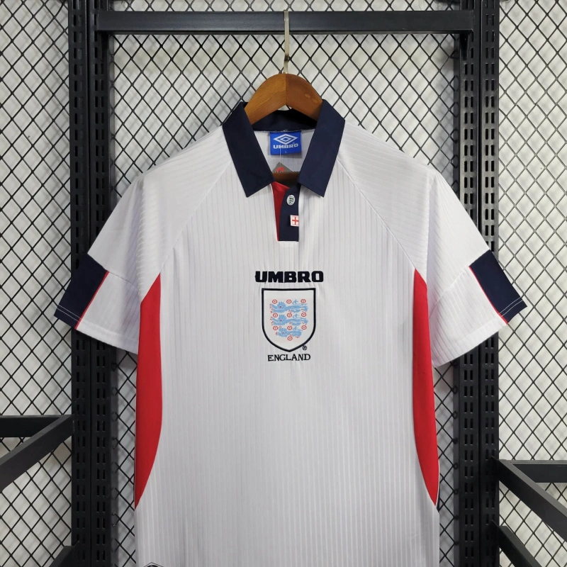 SIUjerseys-Retro England 1998 Home Stadium Jersey