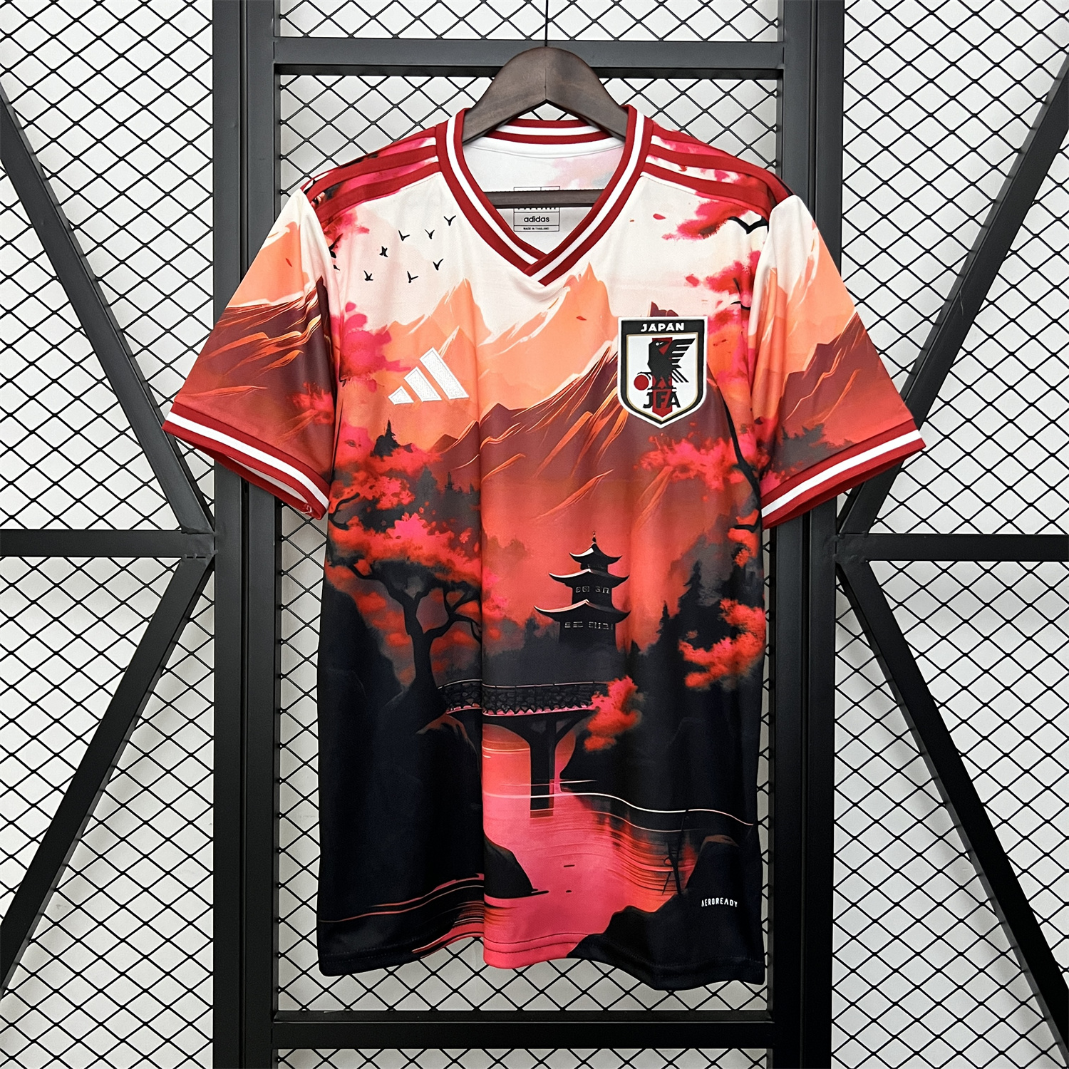 SIUjerseys-Japan 2024 Cherry Blossoms under Mount Fuji Jersey - Fans Version