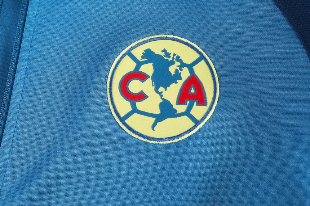 SIUjerseys-Club América 24-25 Jacket Training Tracksuit - Blue