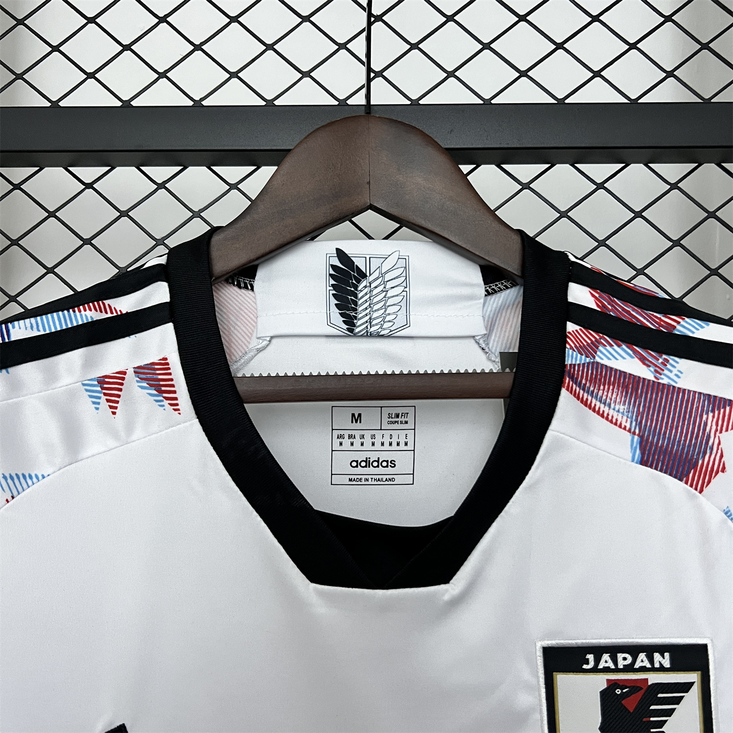 SIUjerseys-Japan 2024 Levi Ackerman White Jersey - Fans Version