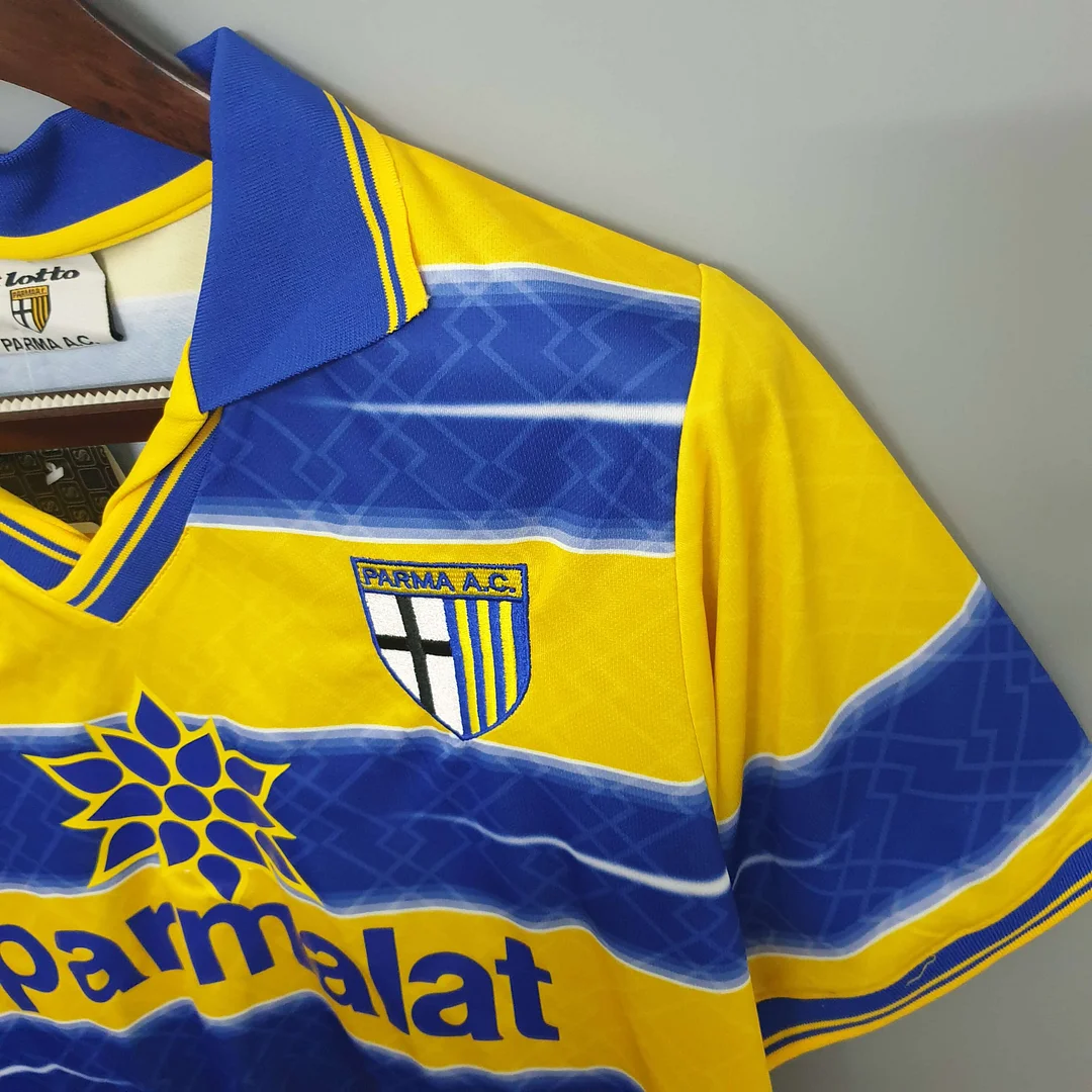 SIUjerseys-Retro Parma 1998-99 Home Jersey