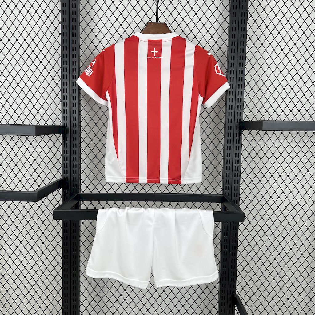 SIUjerseys-Sporting de Gijon 24-25 Home Kids Kit