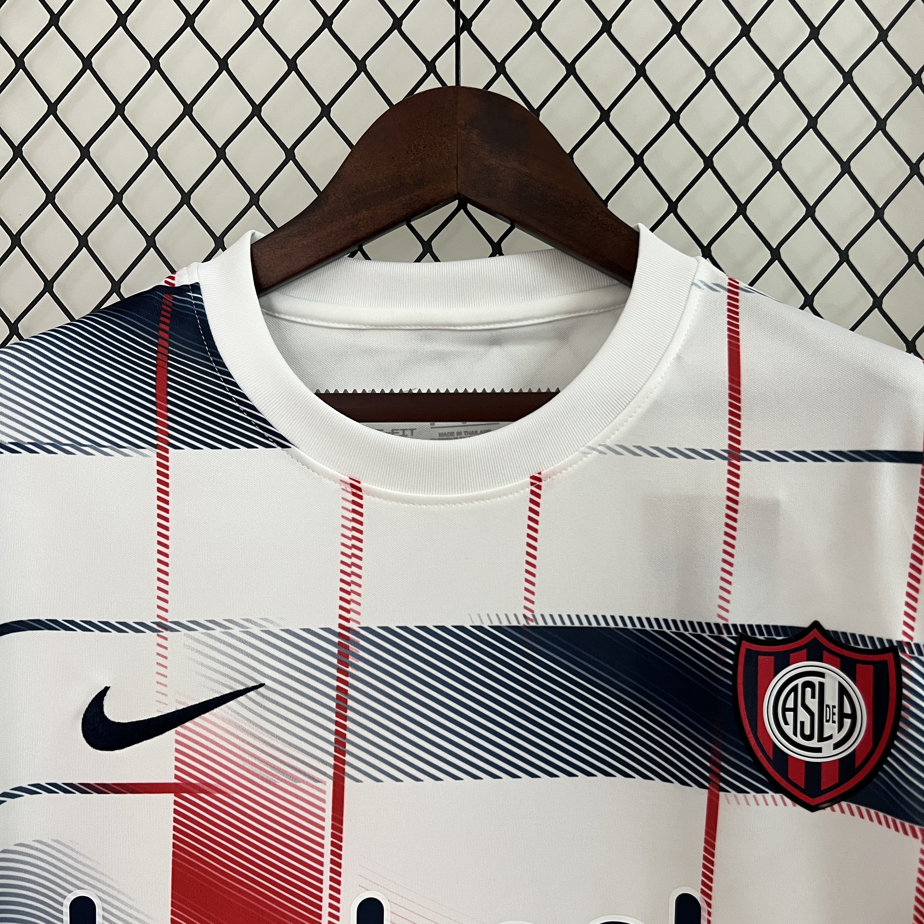 unitedfutballjersey-San Lorenzo 24-25 Away Jersey - Fans Version