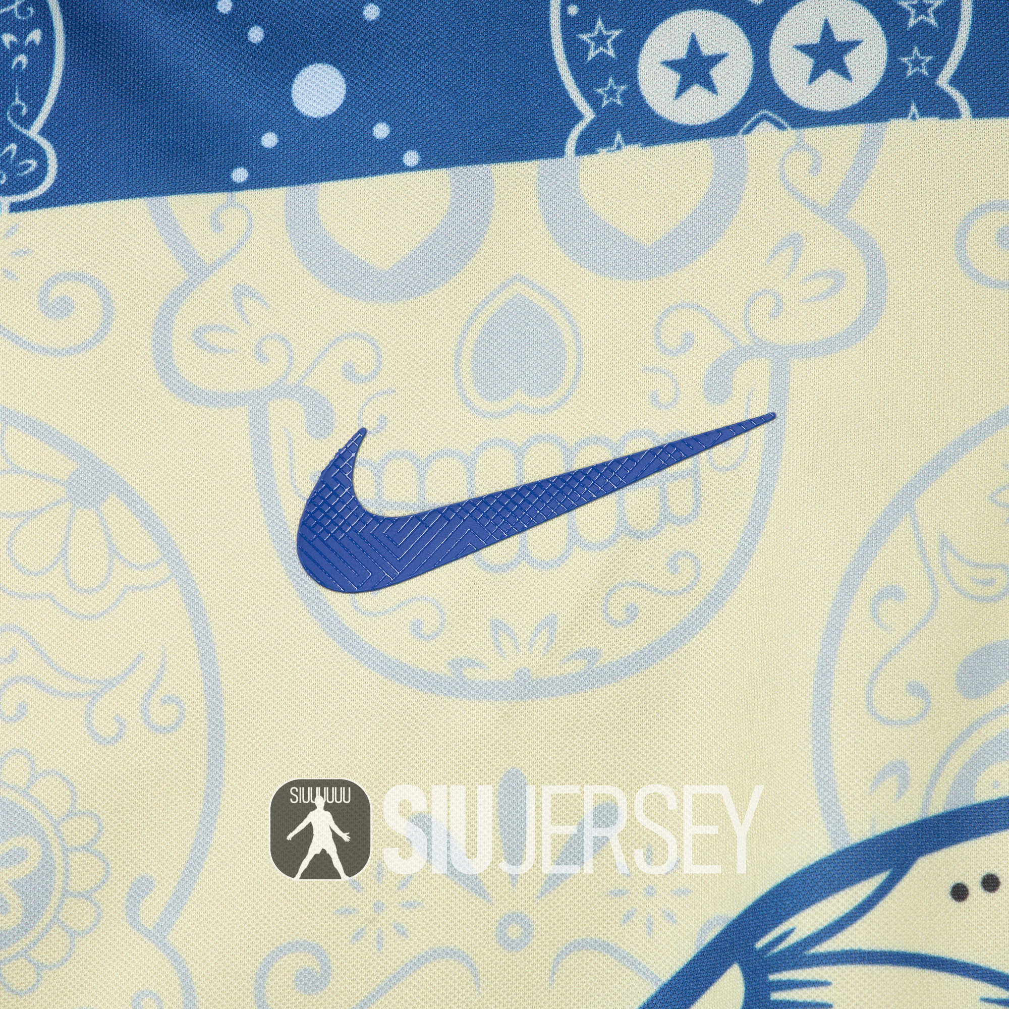 SIUjerseys-Club América 24-25 Day of the Dead Special Edition Jersey - Fans Version