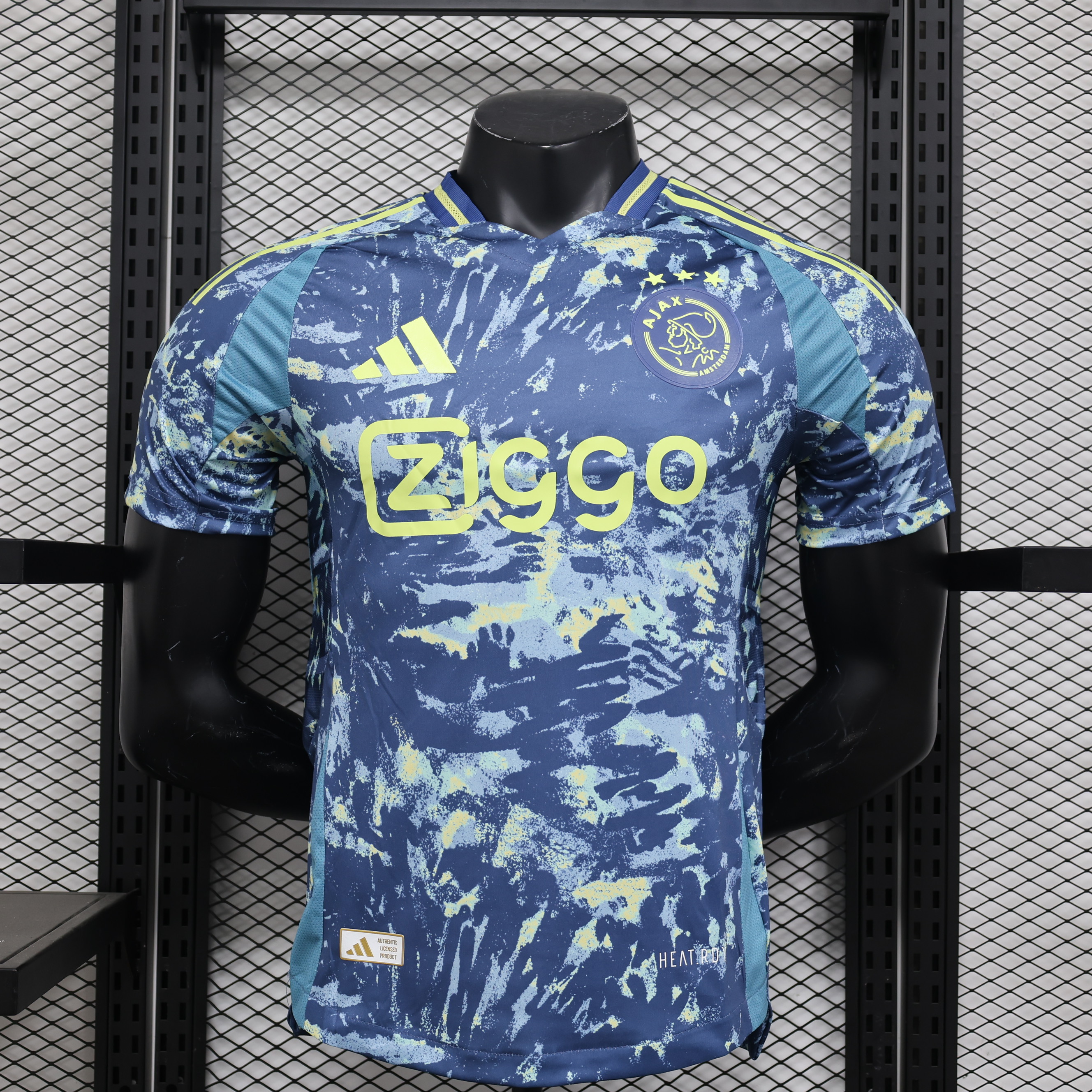 ManixJersey.com | Ajax 24-25 Away Jersey - Player Version -Customize Name, Number and Patch | Worldwide Shipping