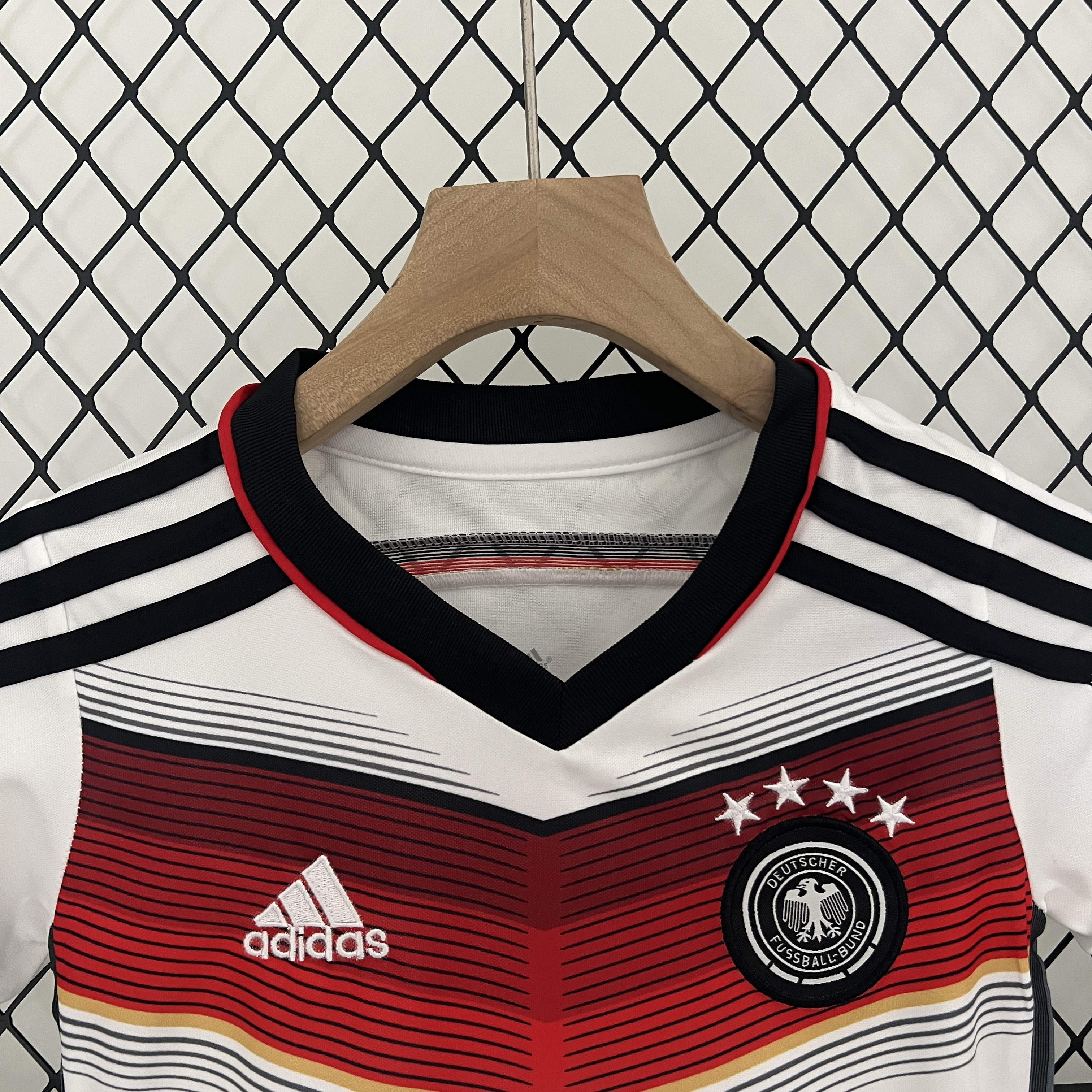SIUjerseys-Retro Germany 2014 Home Stadium Kids Kit
