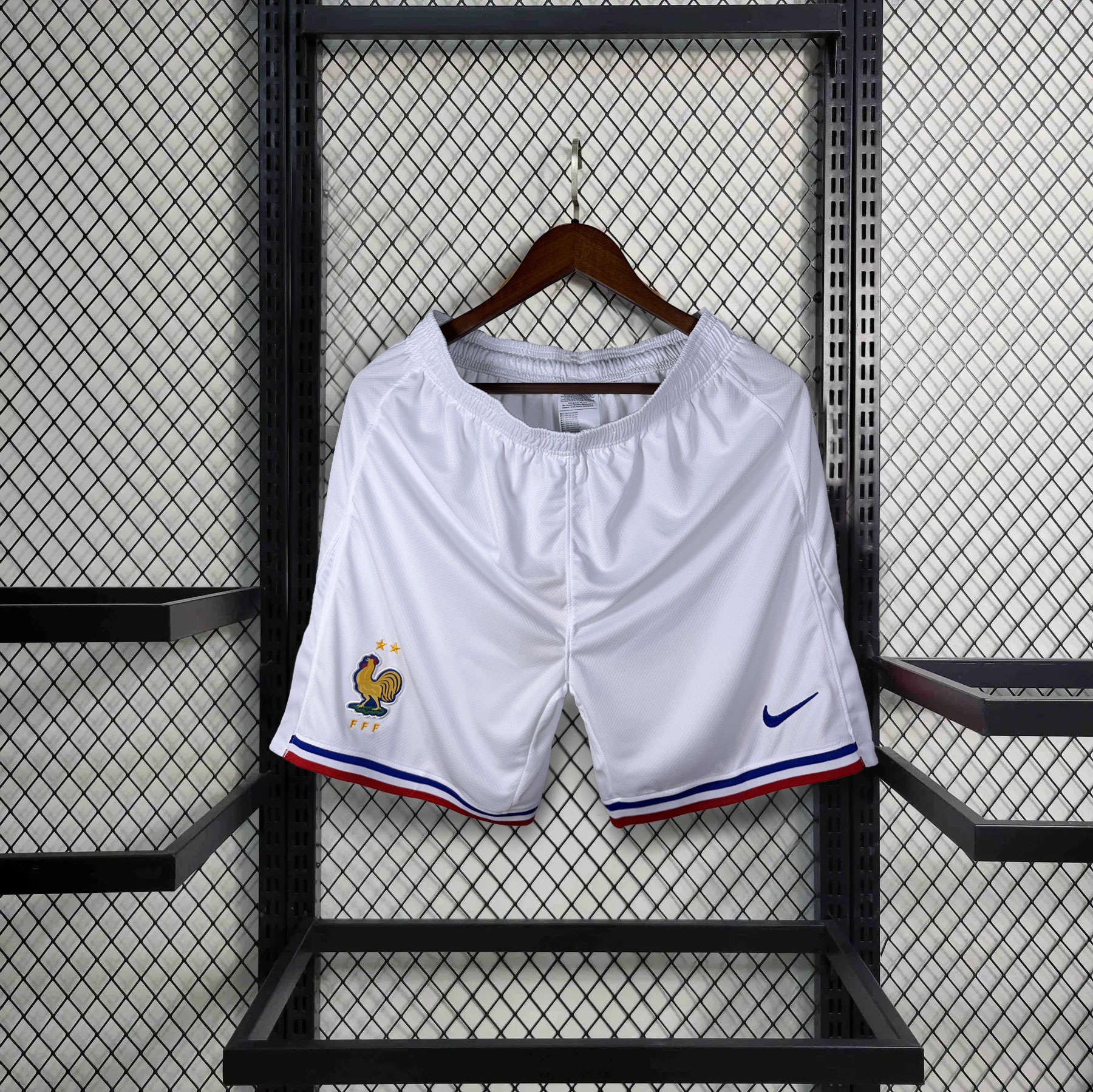 SIUjerseys-France 2024 Home Shorts - Fans Version