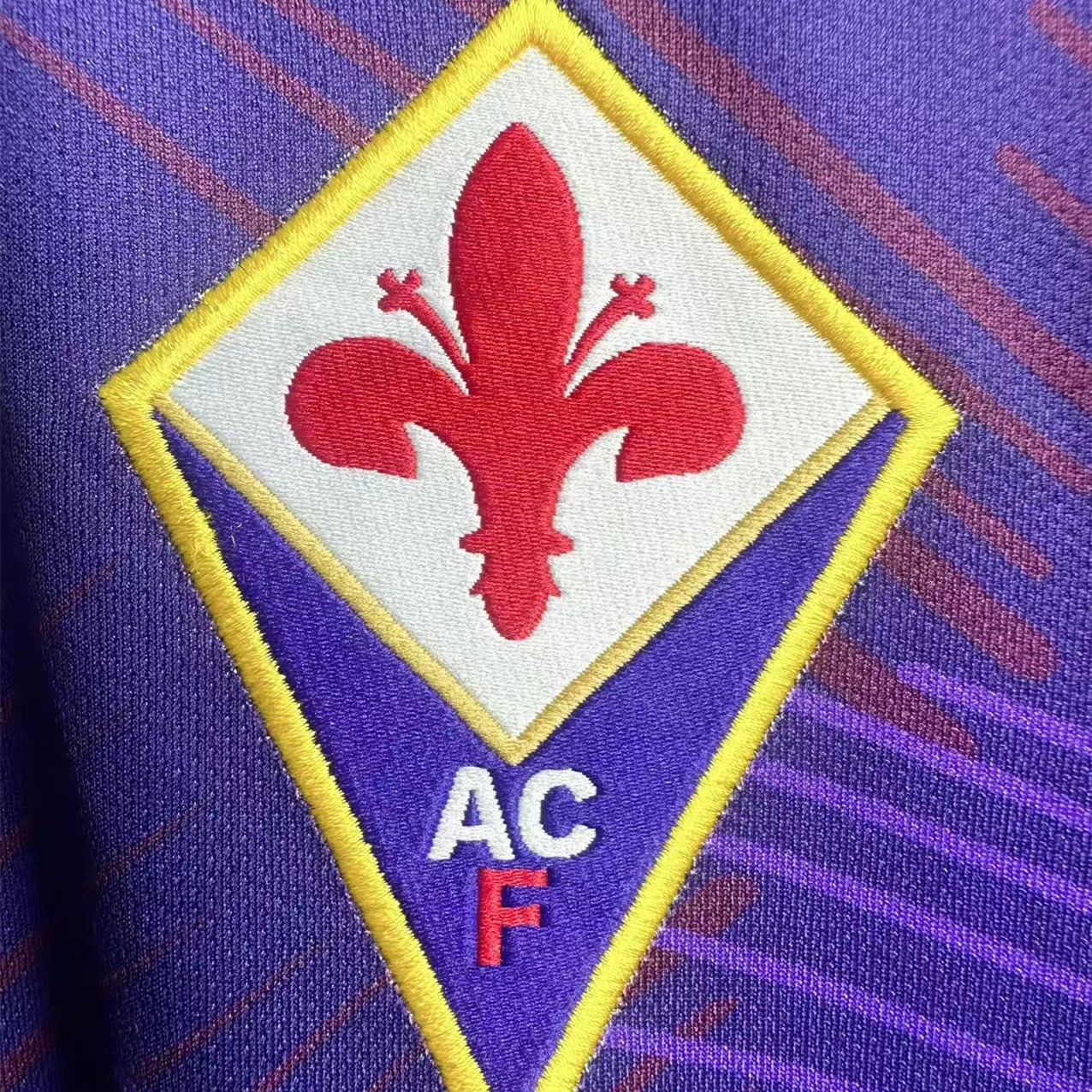SIUjerseys-Retro Fiorentina 1992-93 Home Long Sleeve Jersey