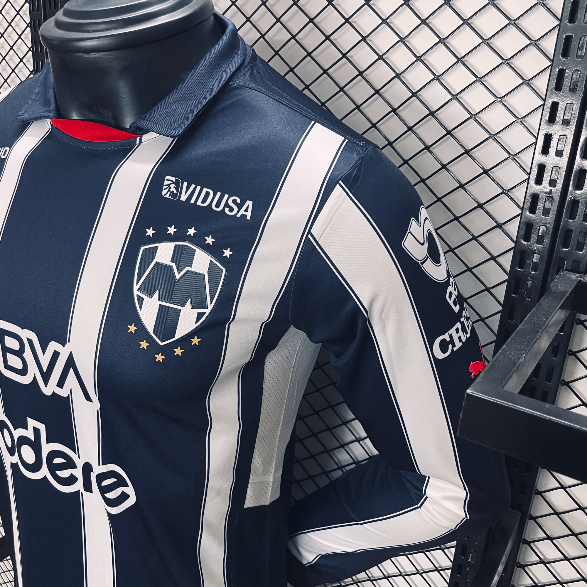 SIUjerseys-Rayados Monterrey 24-25 Home Long Sleeves Jersey - Player Version