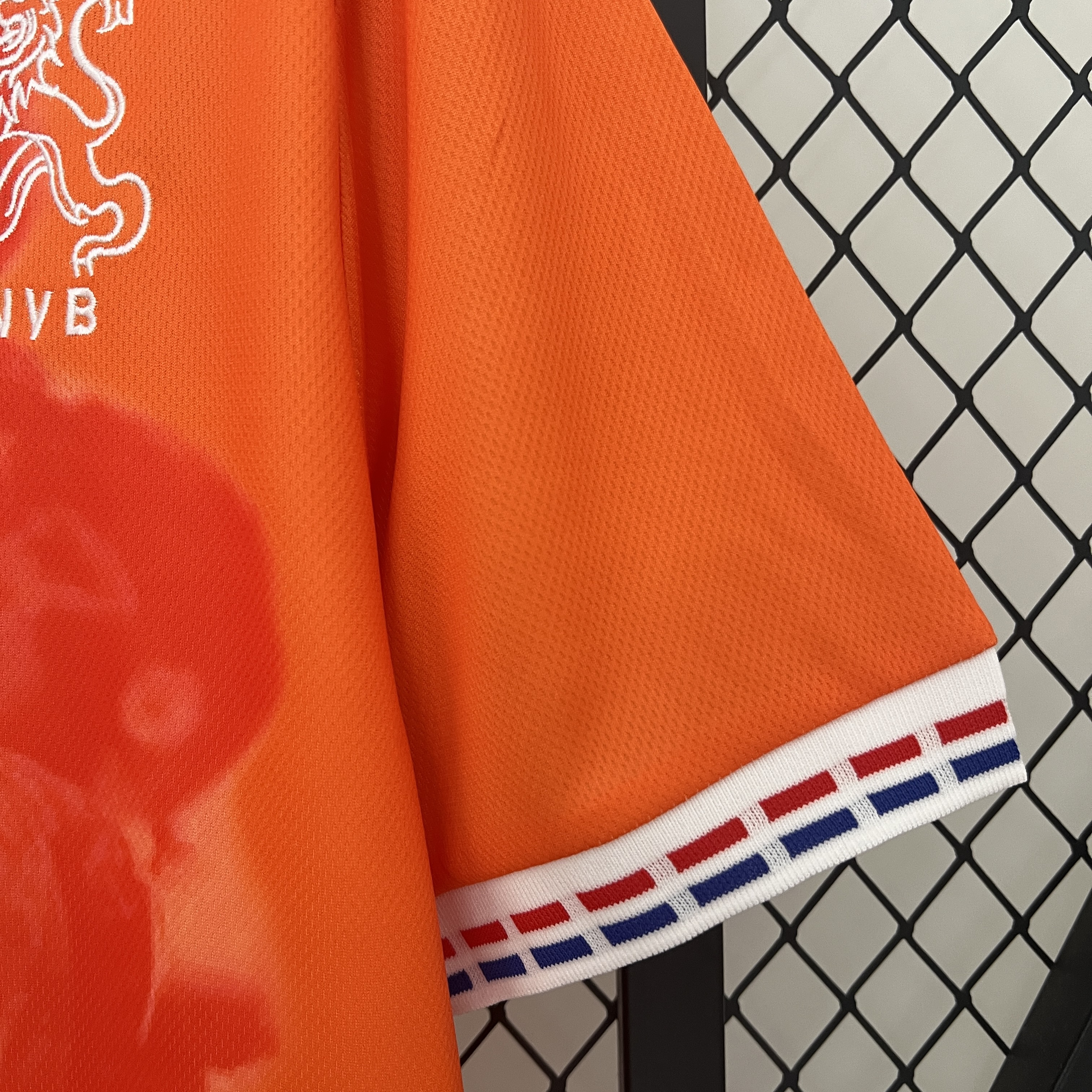 SIUjerseys-Retro Netherlands 1996 Home Jersey