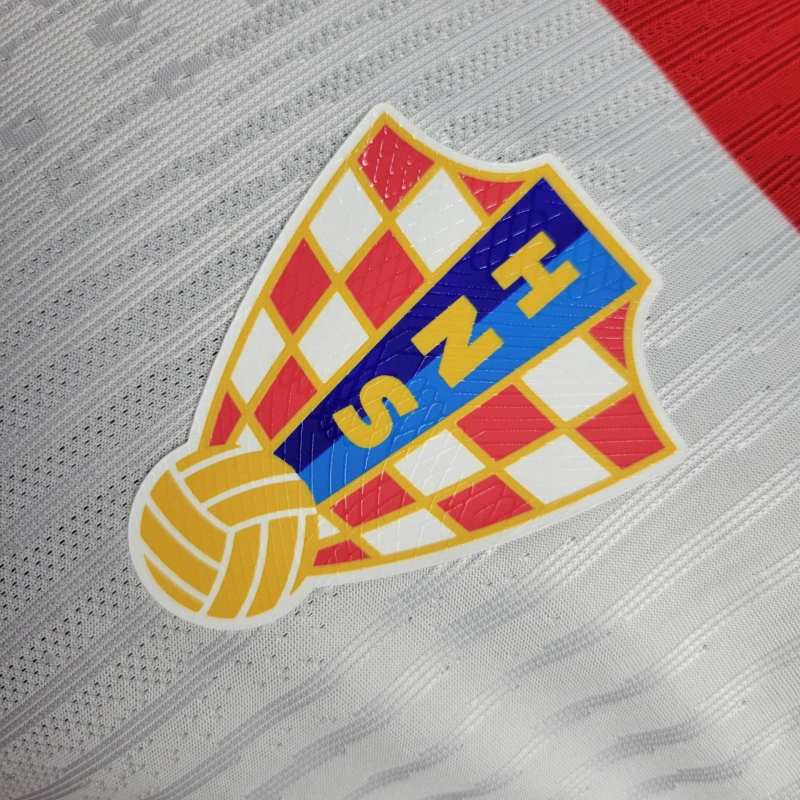 SIUjerseys-Croatia 2024 Home Stadium Jersey - Player Version