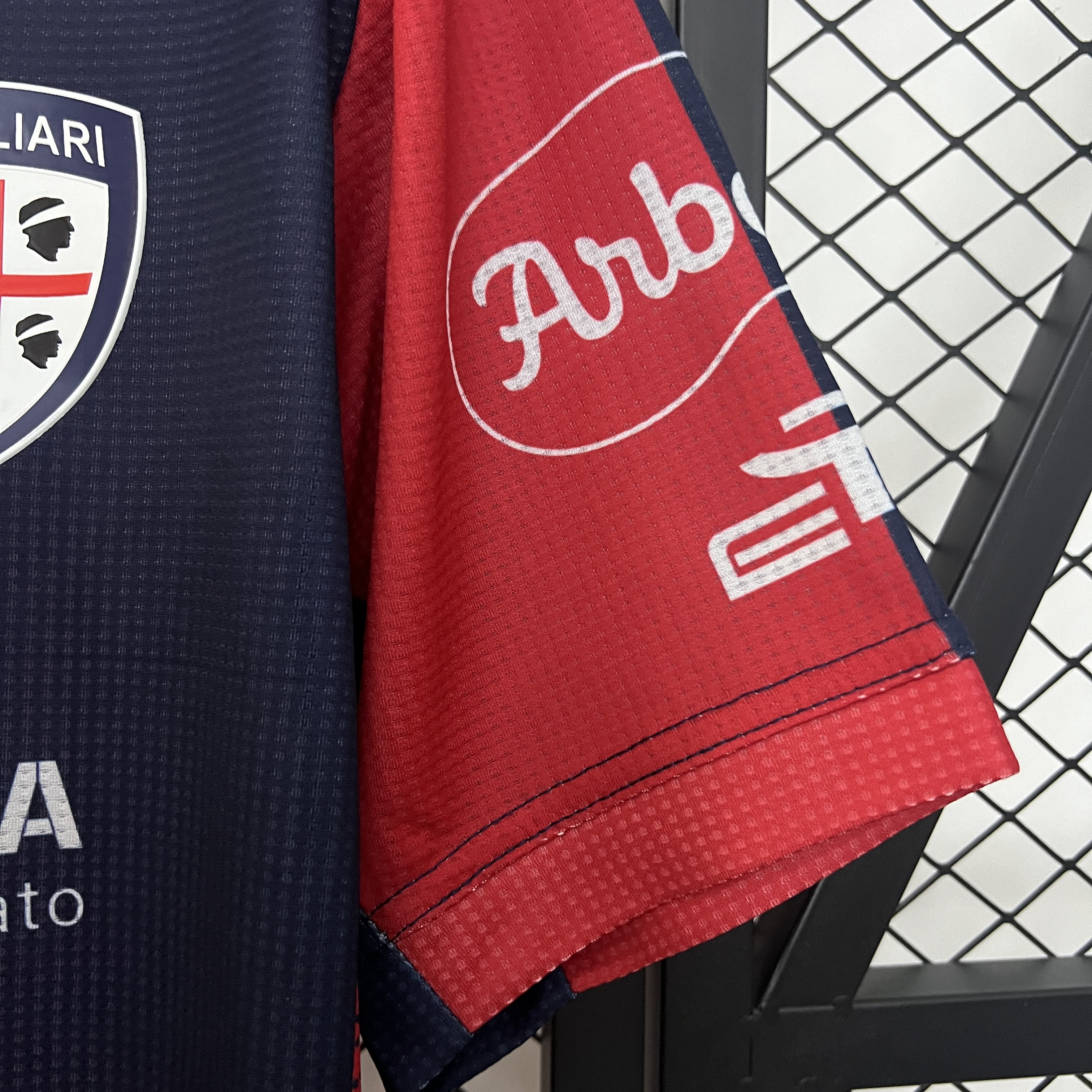 unitedfutballjersey-Cagliari Calcio 24-25 Home Jersey - Fans Version