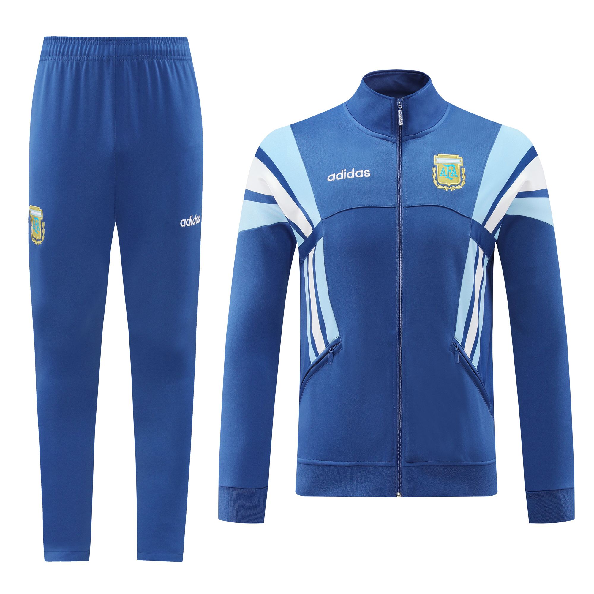 SIUjerseys-Argentina 24-25 Jacket Training Tracksuit - Blue