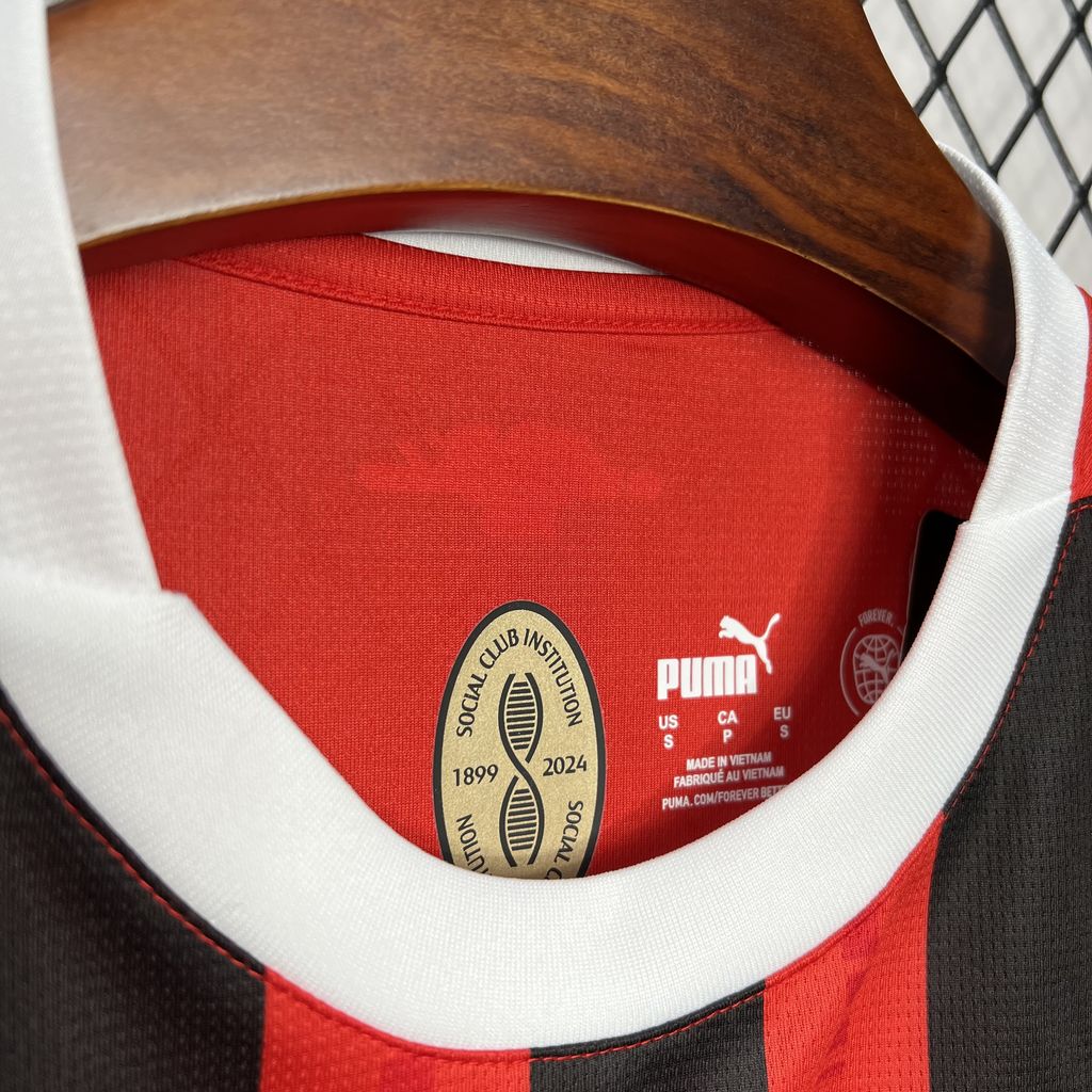 SIUjerseys-AC Milan 24-25 Home Stadium Jersey - Fans Version