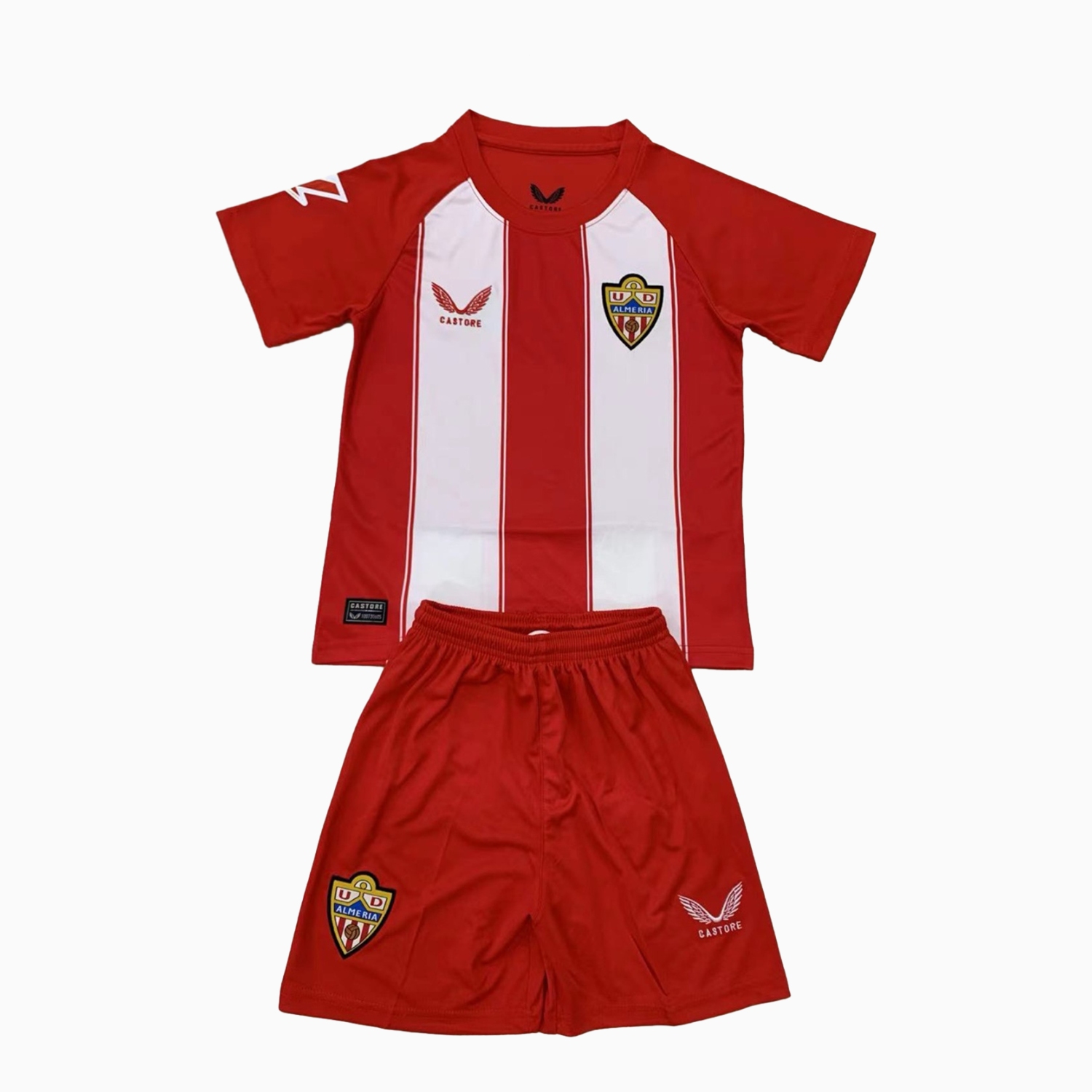 SIUjerseys-U.D. Almería 24-25 Home Kids Kit