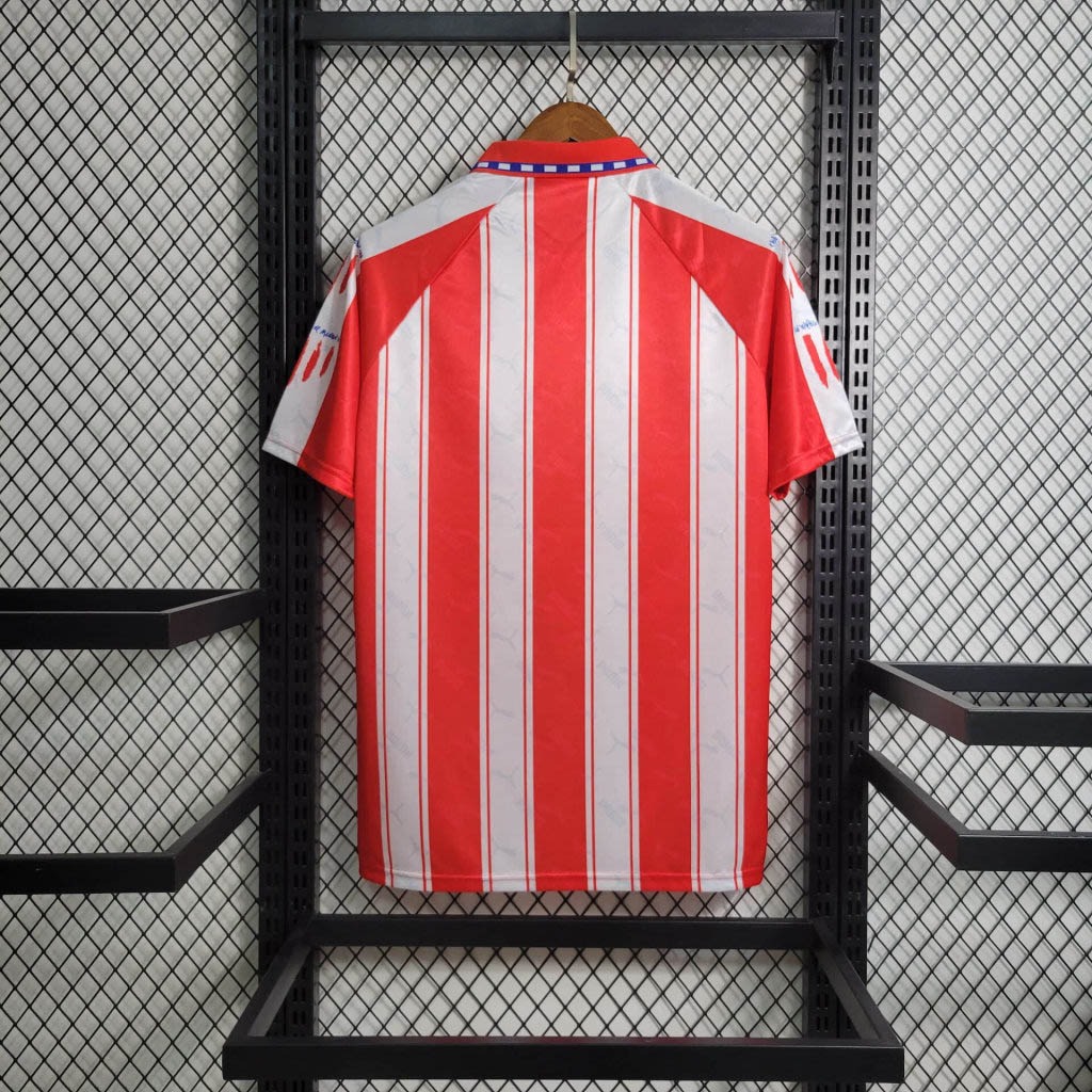 unitedfutballjersey-Retro Atletico Madrid 1994-95 Home Stadium Jersey