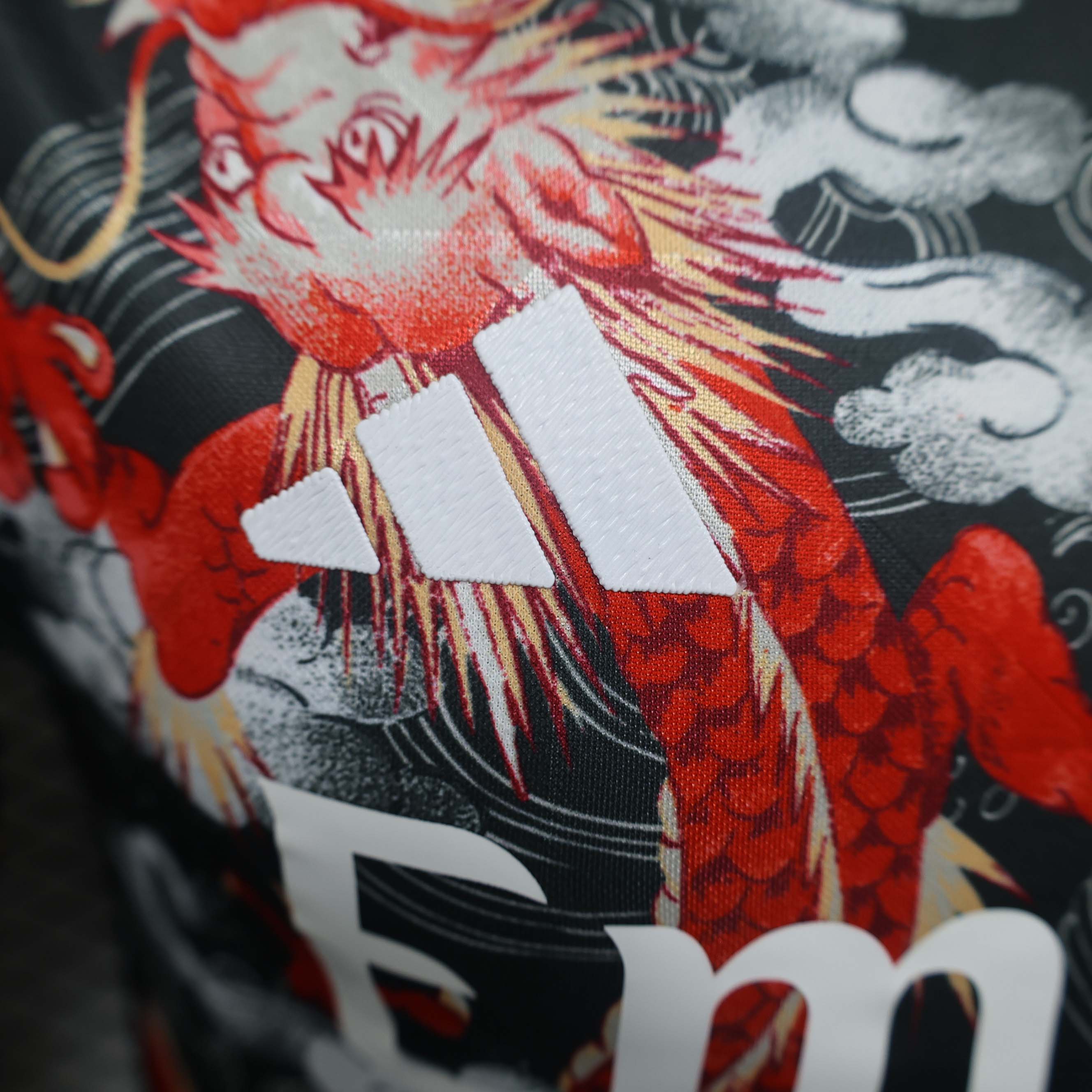 SIUjerseys-Real Madrid 23-24 Red Dragon Special Edtion Jersey - Player Version