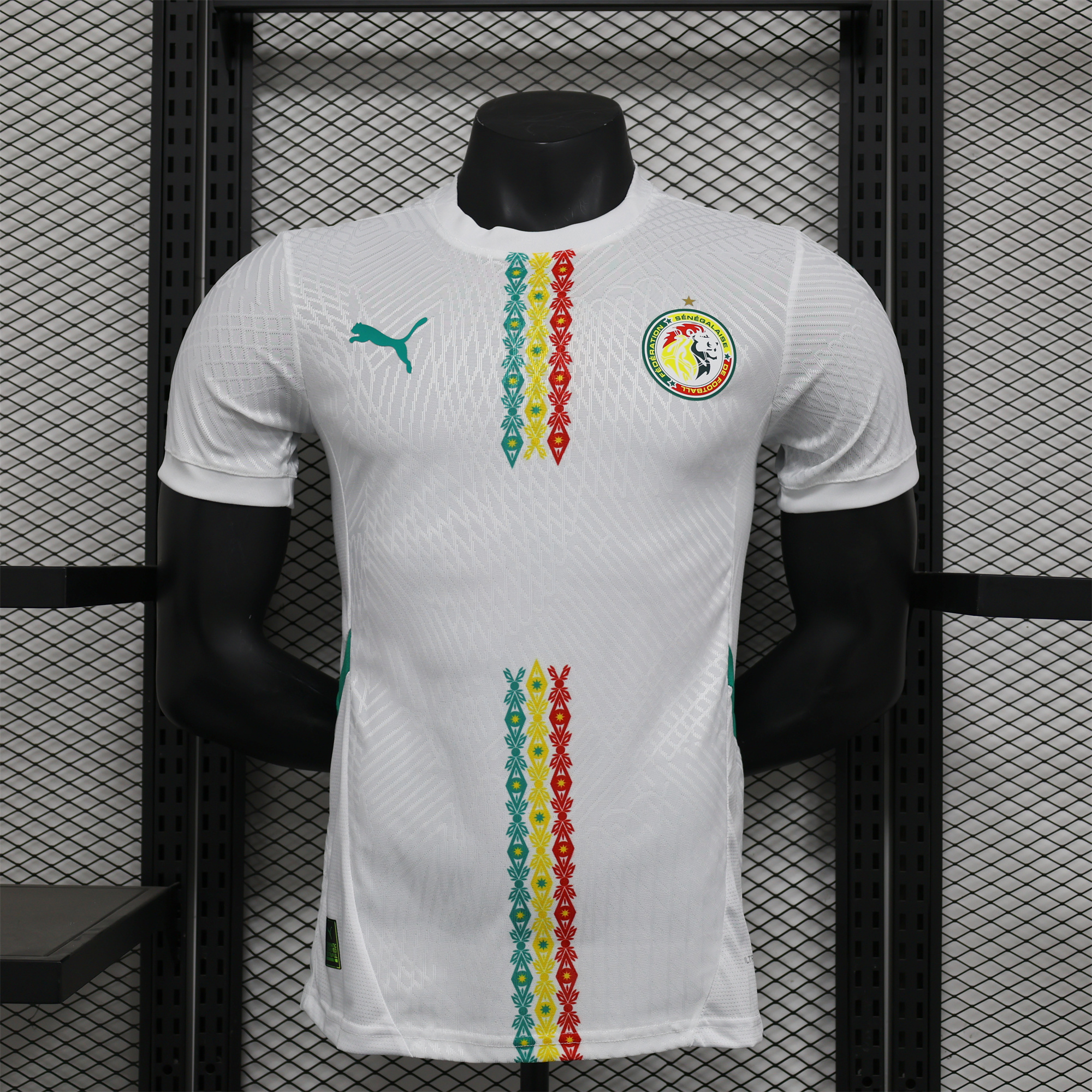 SIUjerseys-Senegal 24-25 Home White Jersey - Player Version