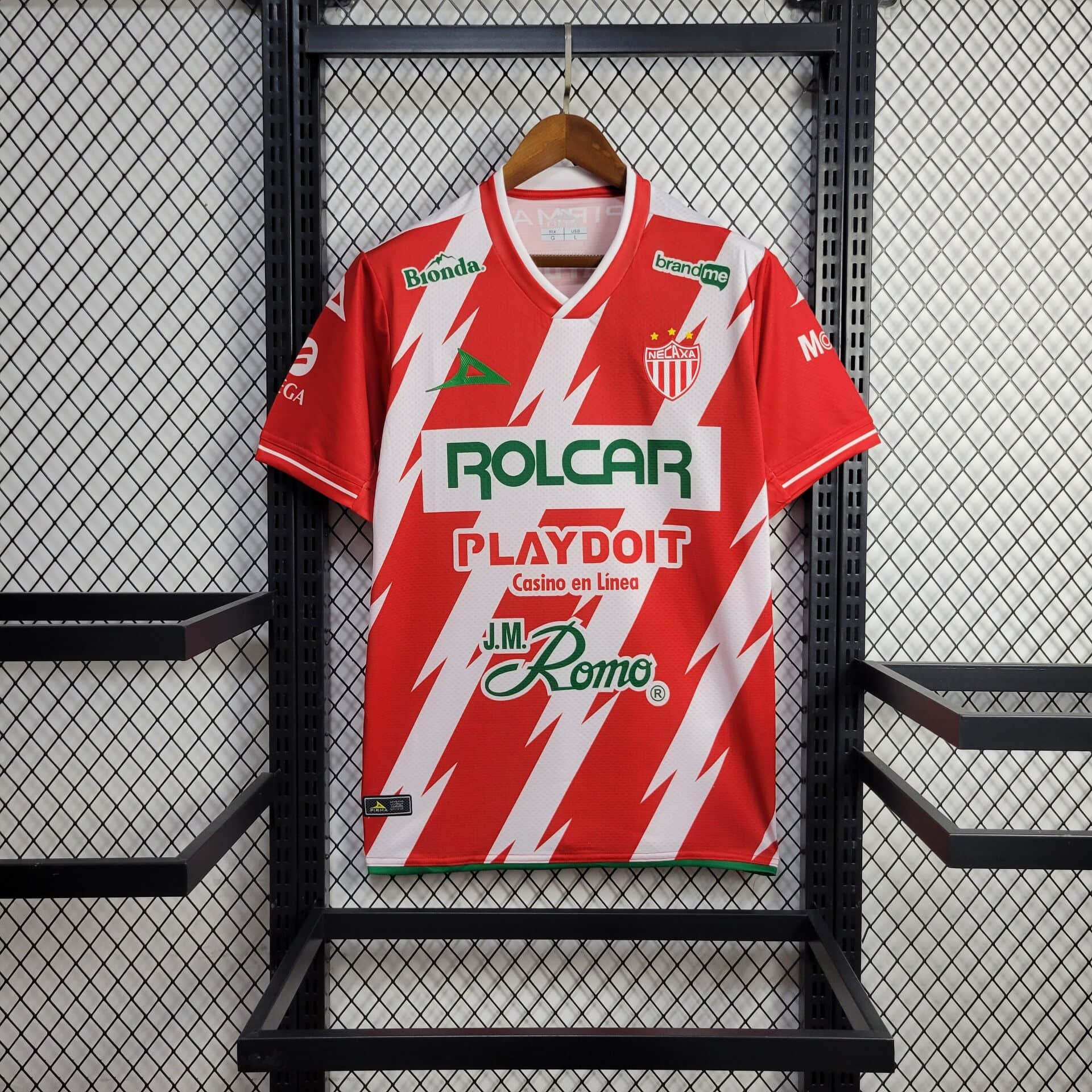SIUjerseys-Club Necaxa 24-25 Home Stadium Jersey - Fans Version