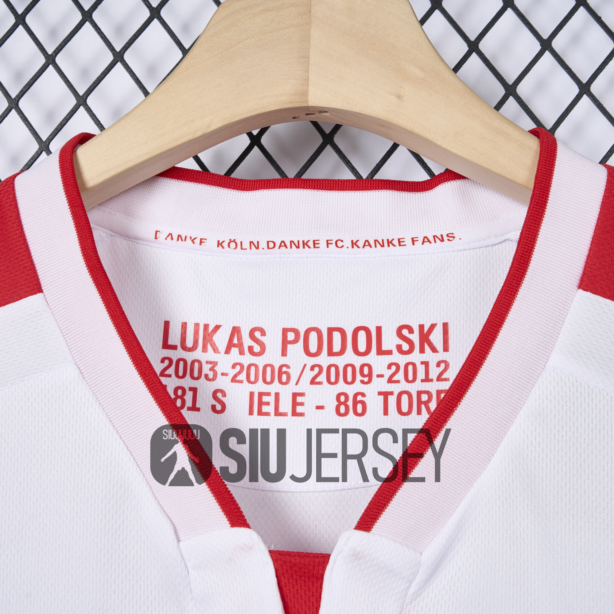 SIUjerseys-1. FC Köln 24-25 Podolski Special Edition Jersey - Fans Version