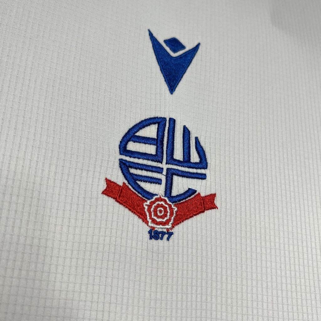 unitedfutballjersey-Bolton Wanderers 24-25 Home Stadium Jersey - Fans Version
