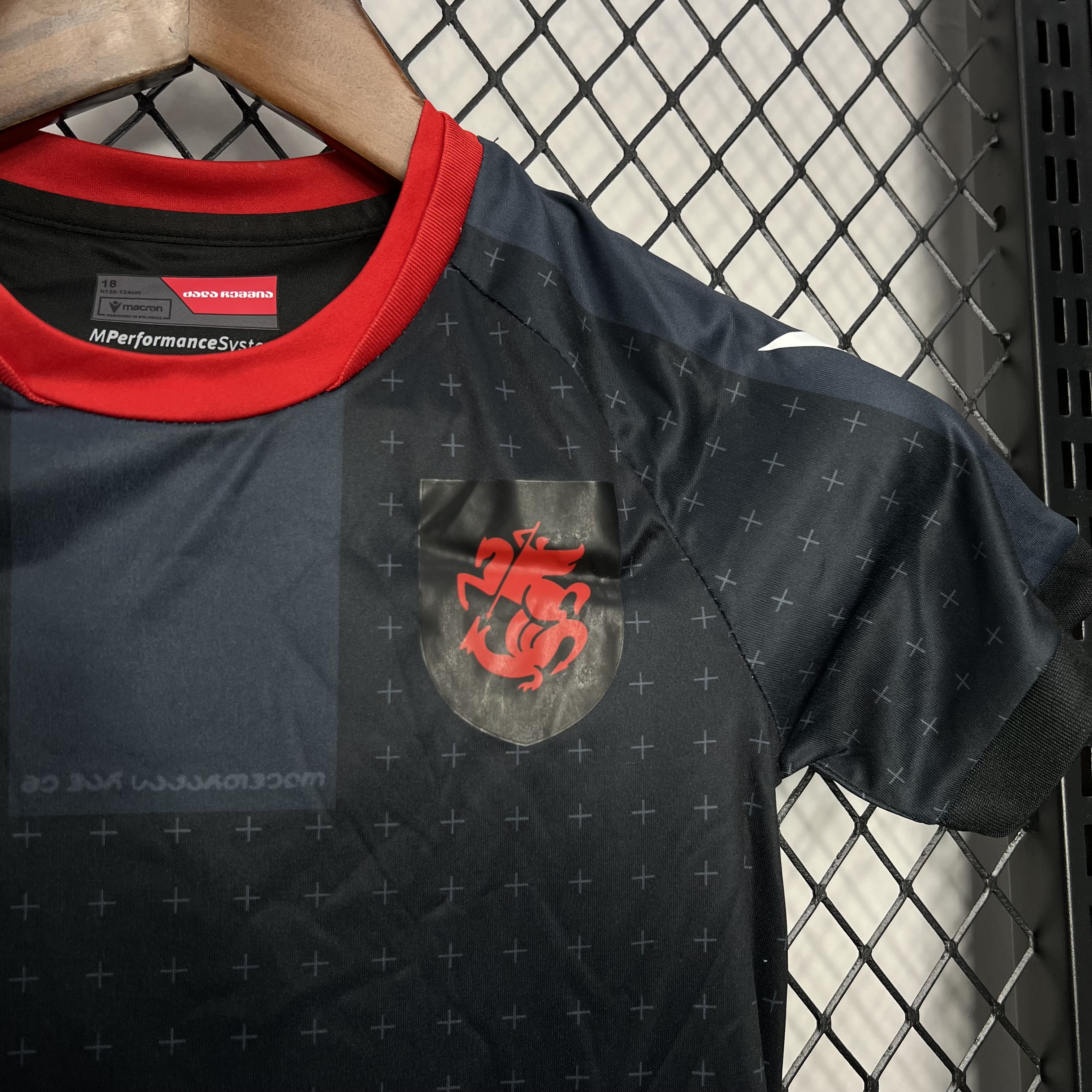 unitedfutballjersey-Georgia 2024 Away Kids Kit