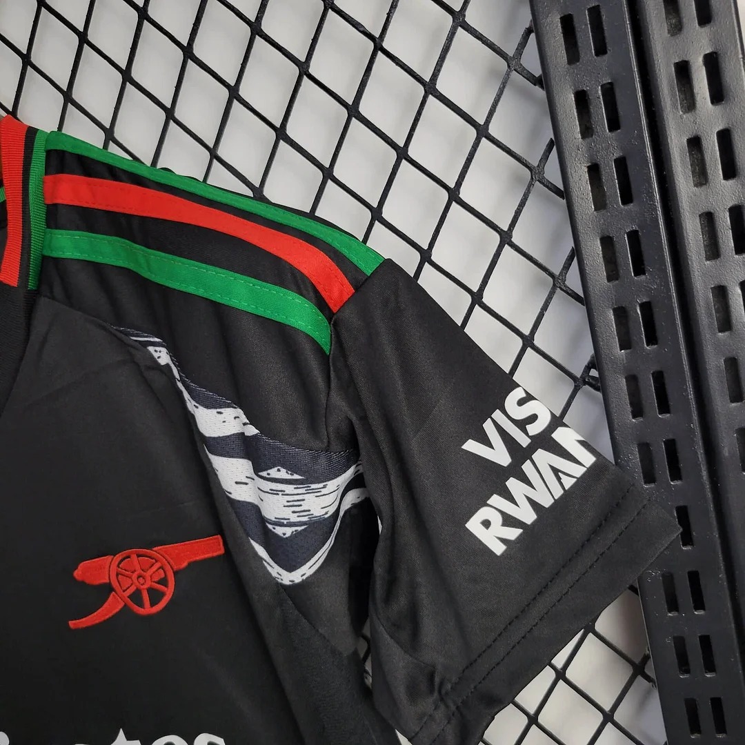 SIUjerseys-Arsenal 24-25 Away Kids Kit