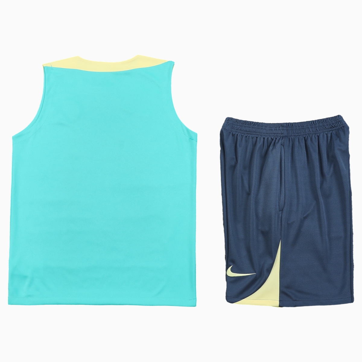 SIUjerseys-Club América 24-25 Vest Training Set - Light Green Vest & Grey Shorts