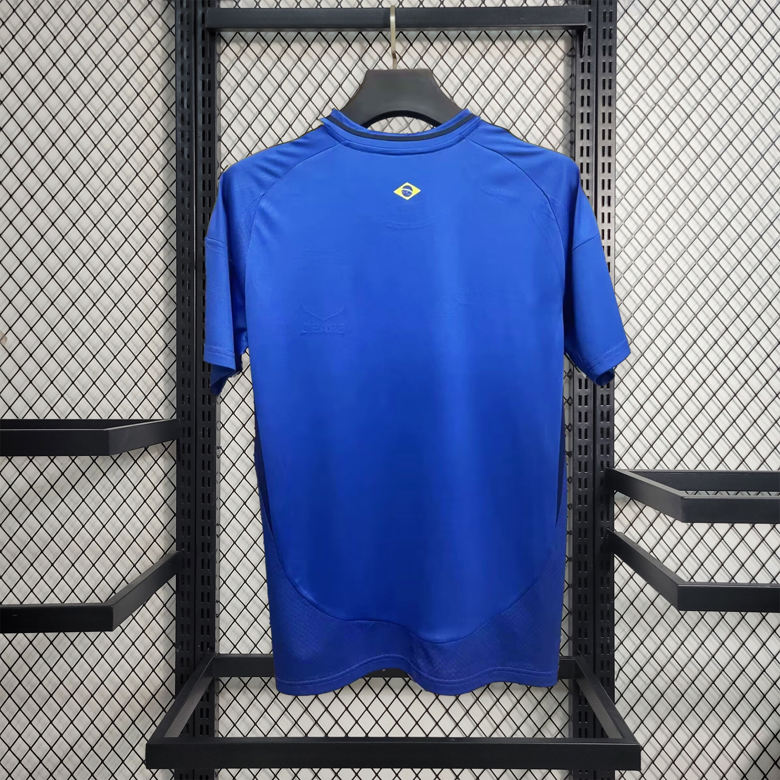 SIUjerseys-Brazil 2024 Blue Christ the Redeemer Statue Vintage Originals Tee