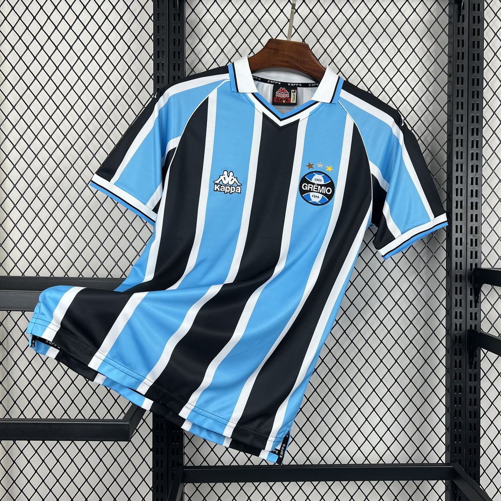 unitedfutballjersey-Retro Gremio 2001 Home Jersey - Fans Version