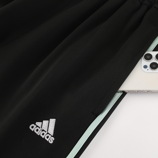 SIUjerseys-Real Madrid 24-25 Originals LFSTLR Jacket Training Tracksuit - Black and Light Green