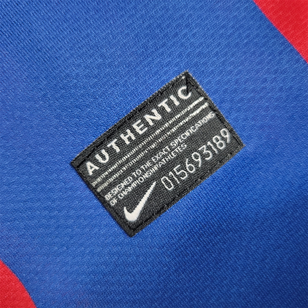 SIUjerseys-Retro Barcelona 10-11 Home Stadium Jersey