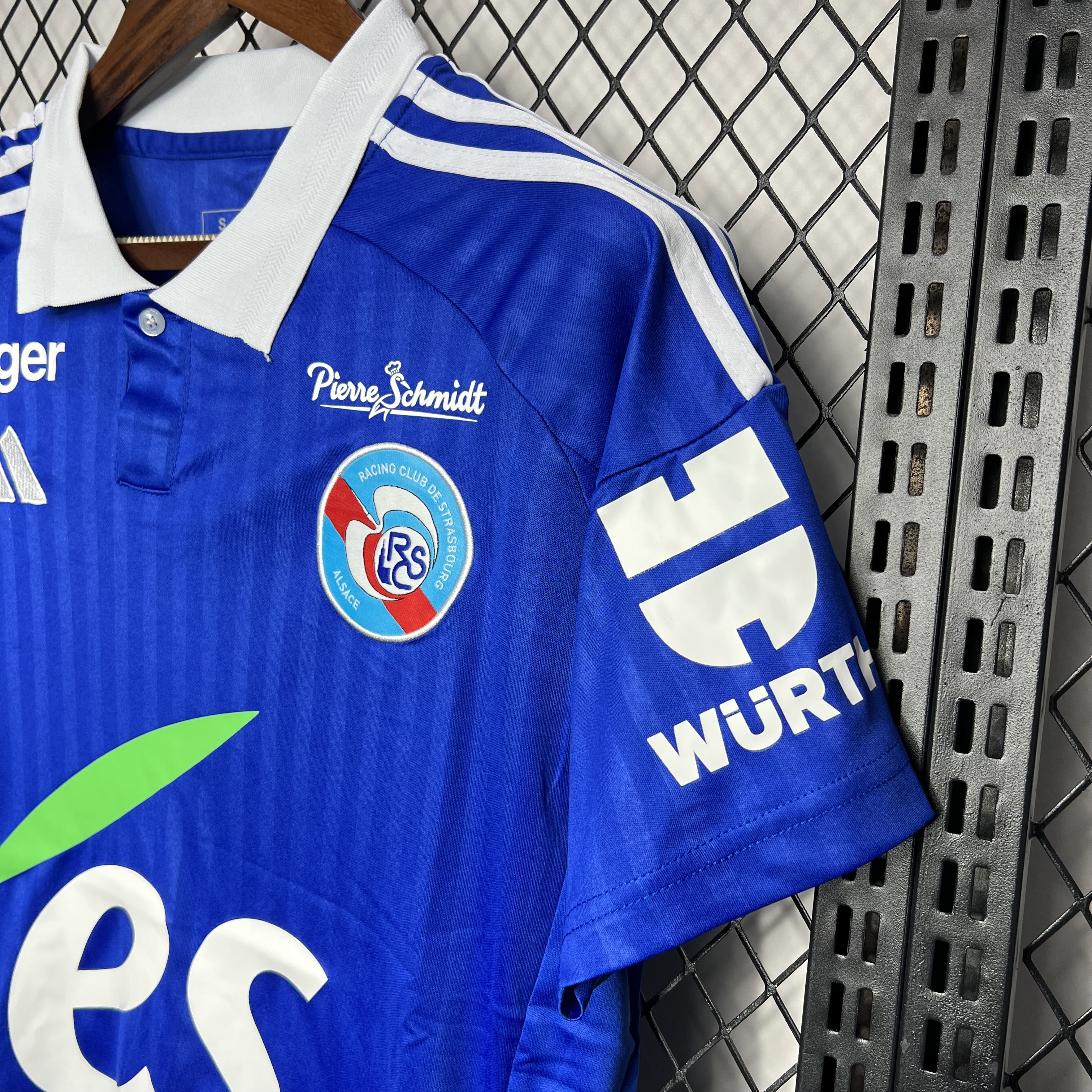unitedfutballjersey-Strasbourg 24-25 Home Stadium Jersey - Fans Version