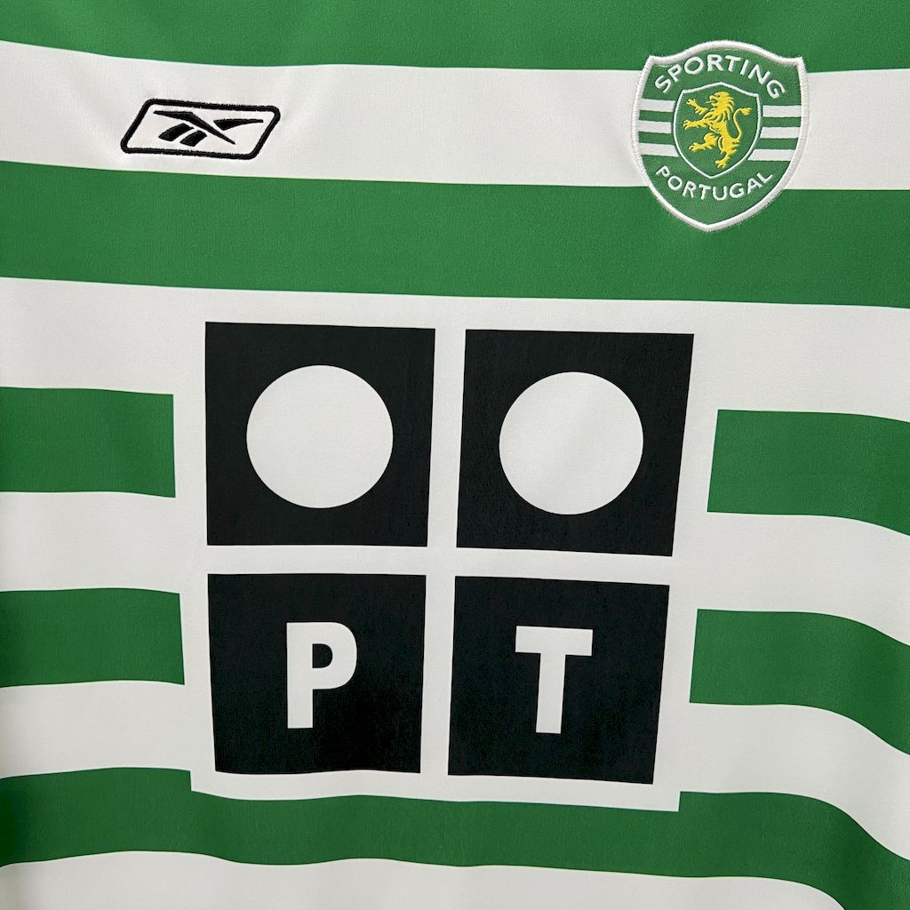 unitedfutballjersey-Retro Sporting CP 03-04 Home Stadium Jersey