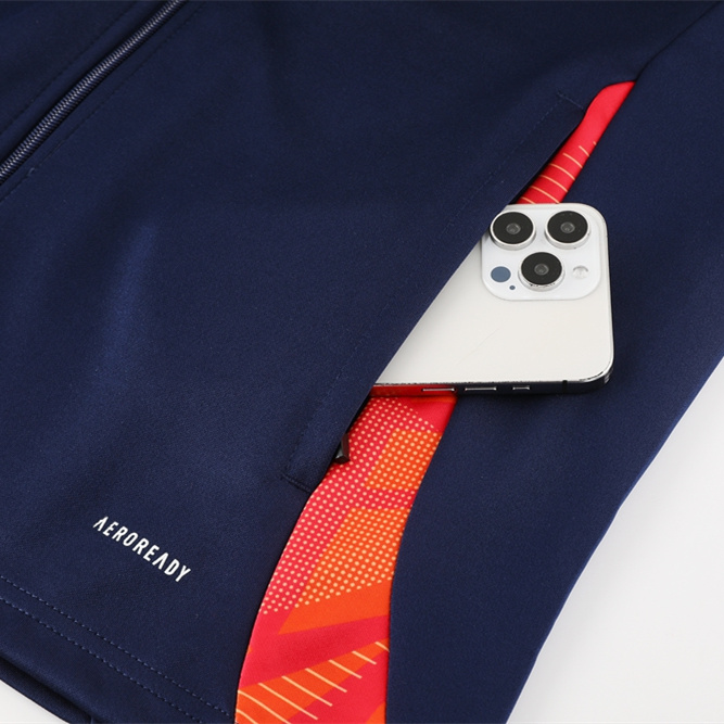 SIUjerseys-Manchester United 24-25 Jacket Training Tracksuit - Royal Blue