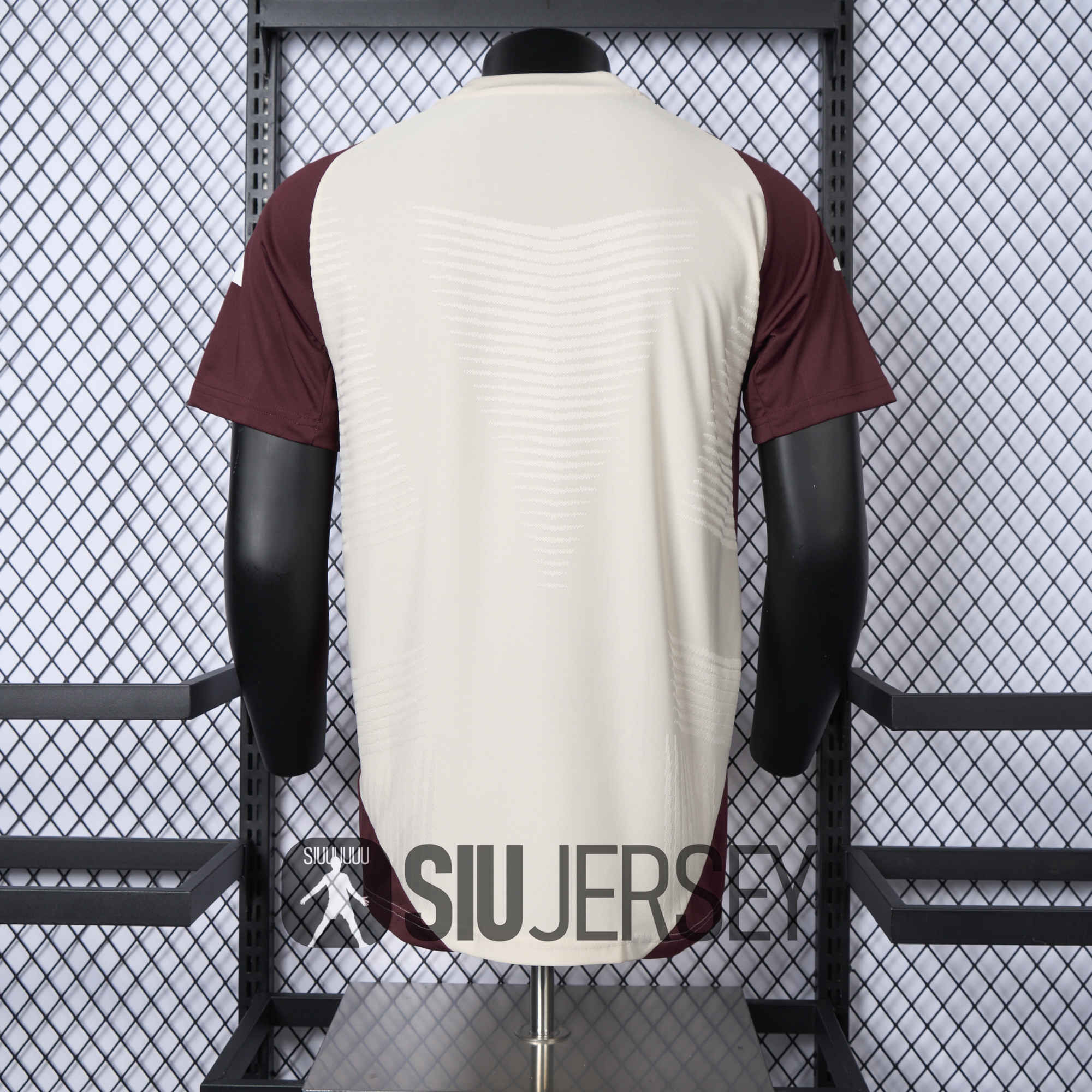 SIUjerseys-Bayern Munich 24-25 Apricot & Red Training Jersey - Player Version