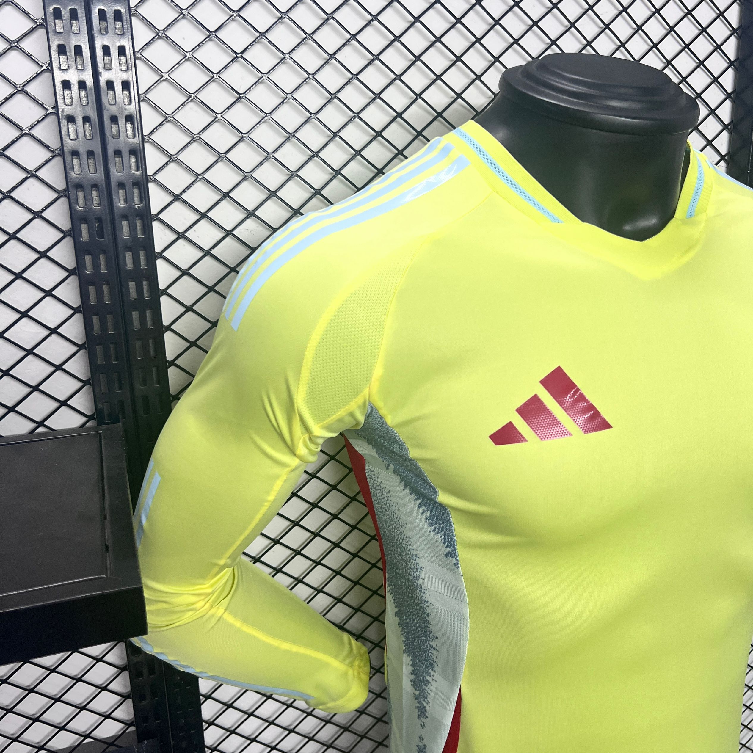 SIUjerseys-Spain 2024 Away Long Sleeve Jersey - Player Version