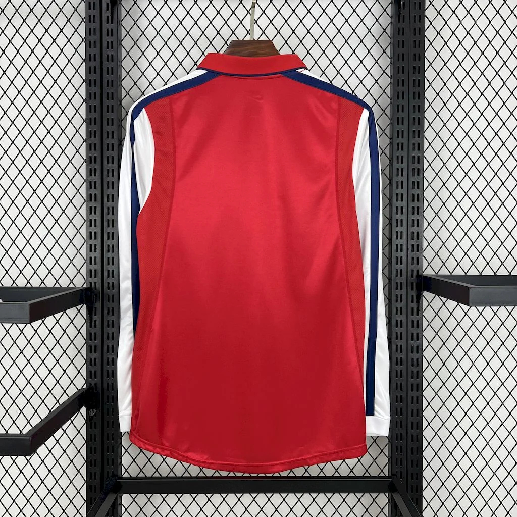 SIUjerseys-Retro Arsenal 2001-02 Home Long Sleeves Jersey