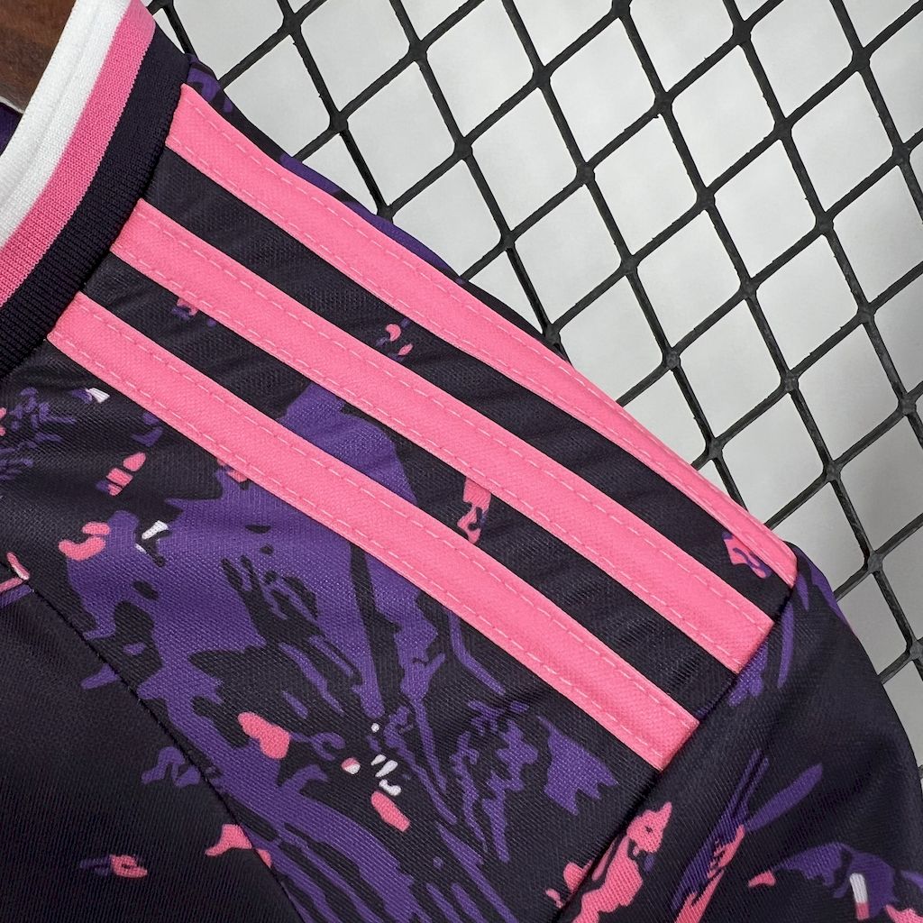 unitedfutballjersey-Real Madrid 24-25 Pink & Purple & Black Special Edition Jersey